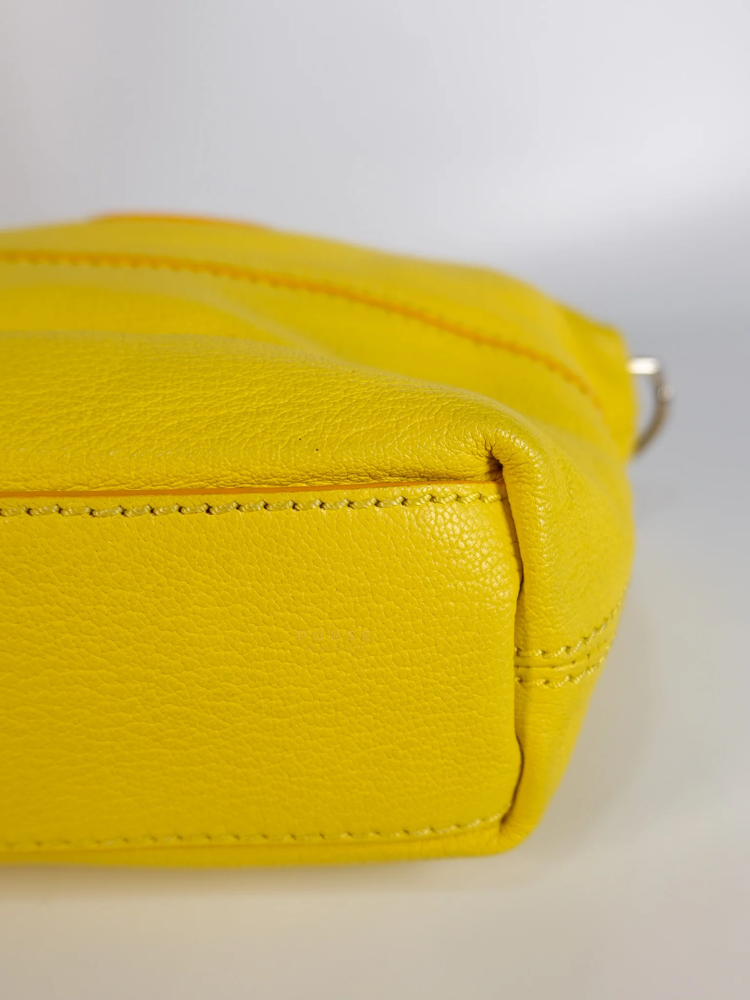 Givenchy Nightingale Mini Crossbody Bag in Yellow Calfskin Leather - Image 12
