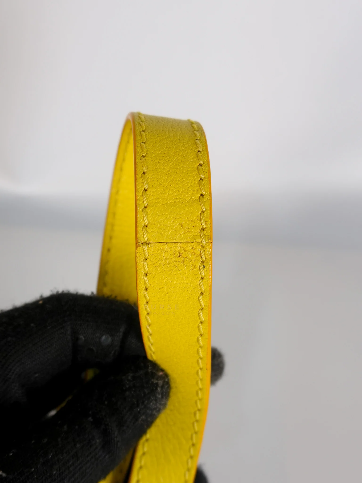 Givenchy Nightingale Mini Crossbody Bag in Yellow Calfskin Leather - Image 14