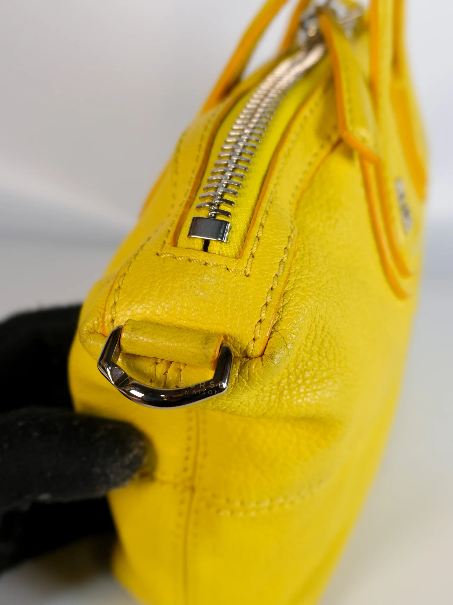 Givenchy Nightingale Mini Crossbody Bag in Yellow Calfskin Leather - Image 18