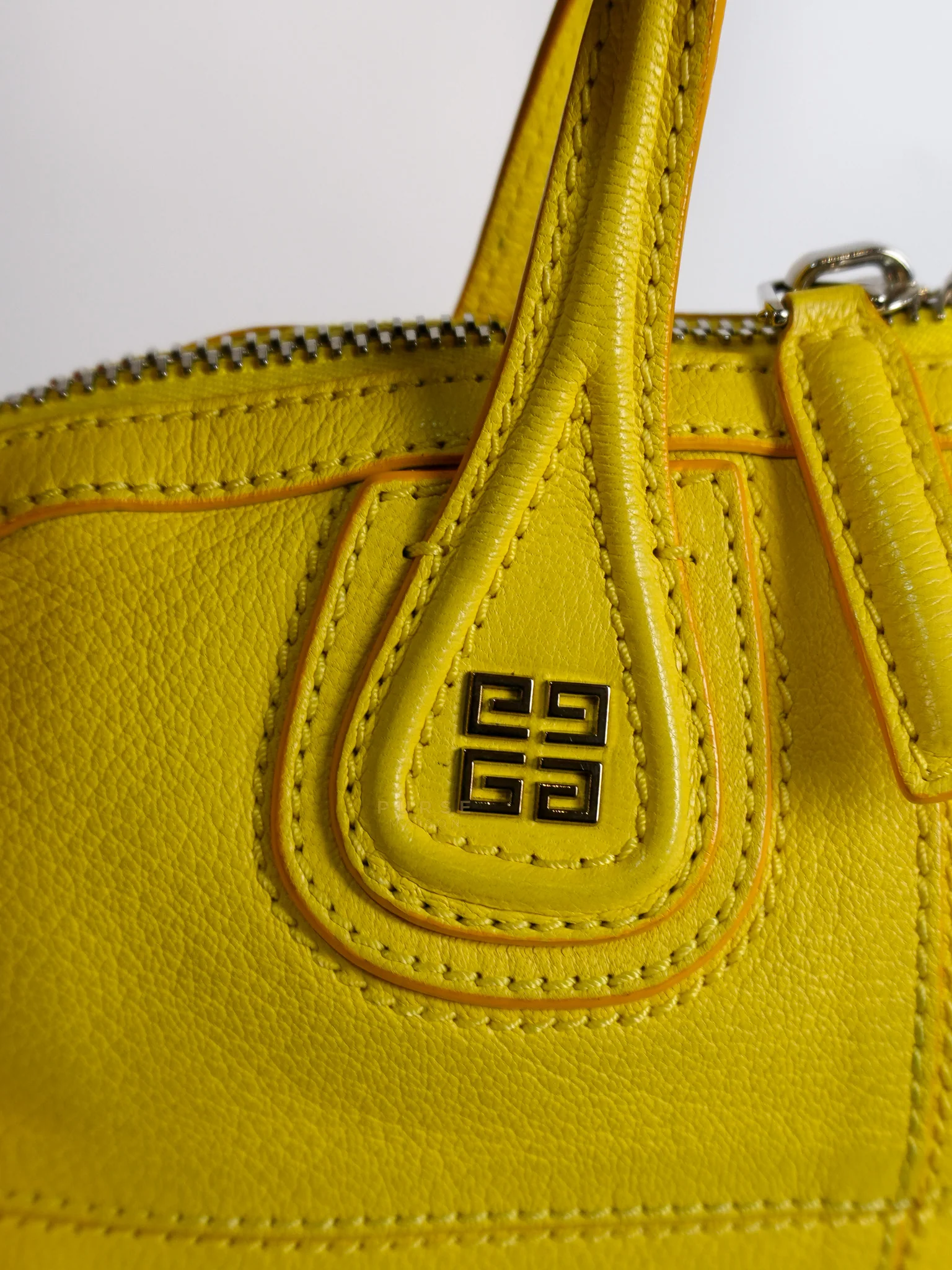 Givenchy Nightingale Mini Crossbody Bag in Yellow Calfskin Leather - Image 26