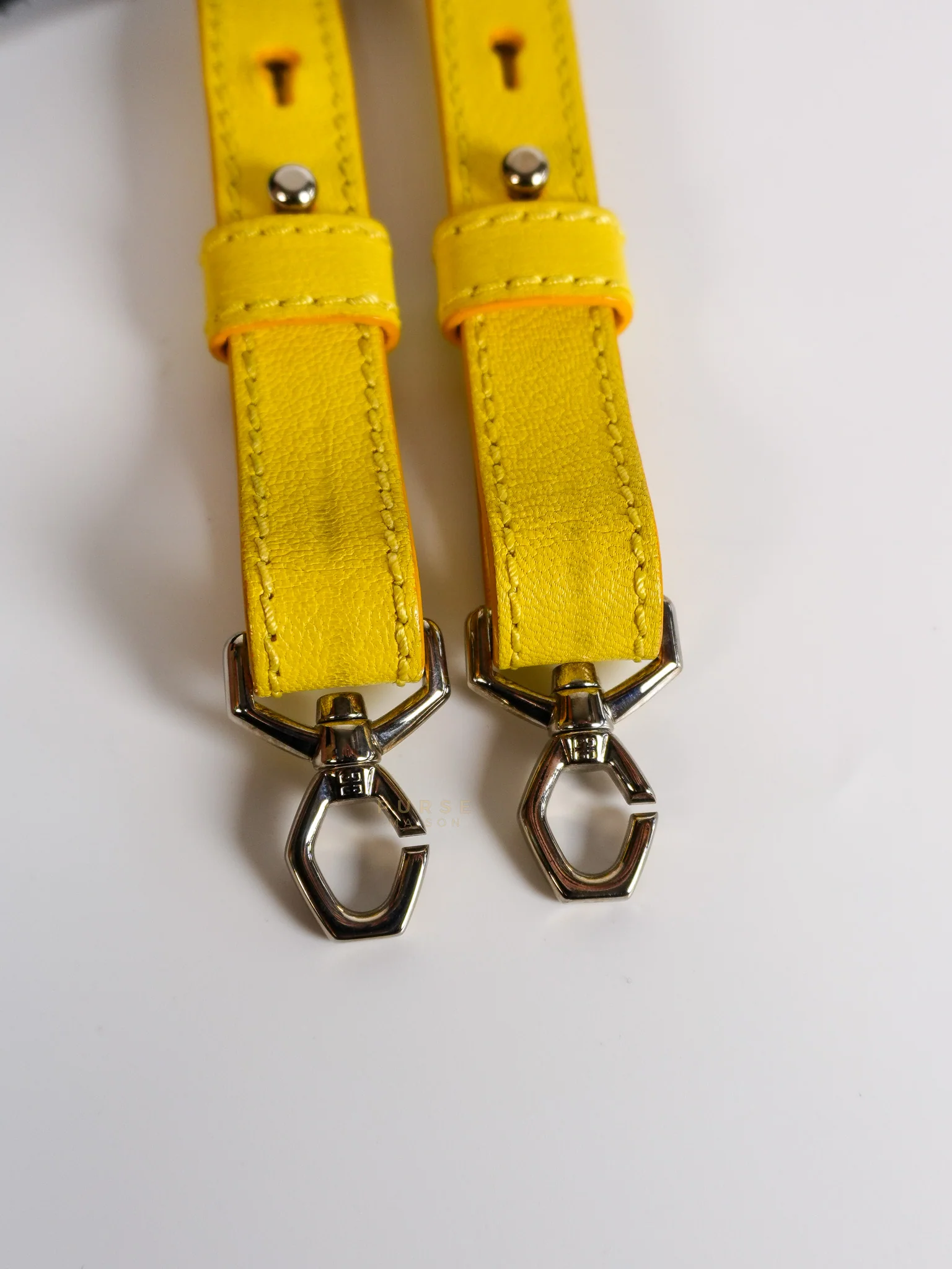 Givenchy Nightingale Mini Crossbody Bag in Yellow Calfskin Leather - Image 37