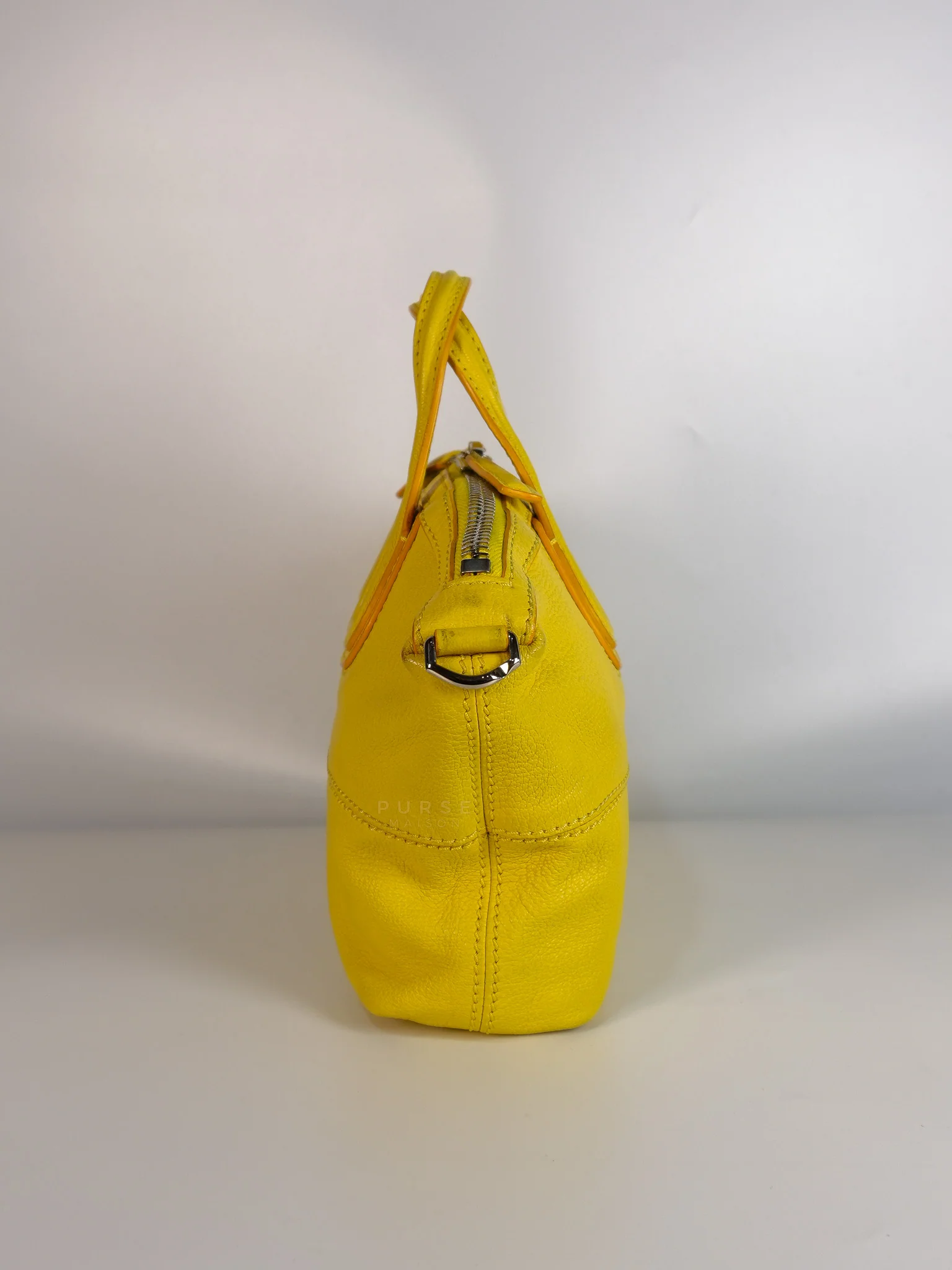 Givenchy Nightingale Mini Crossbody Bag in Yellow Calfskin Leather - Image 6