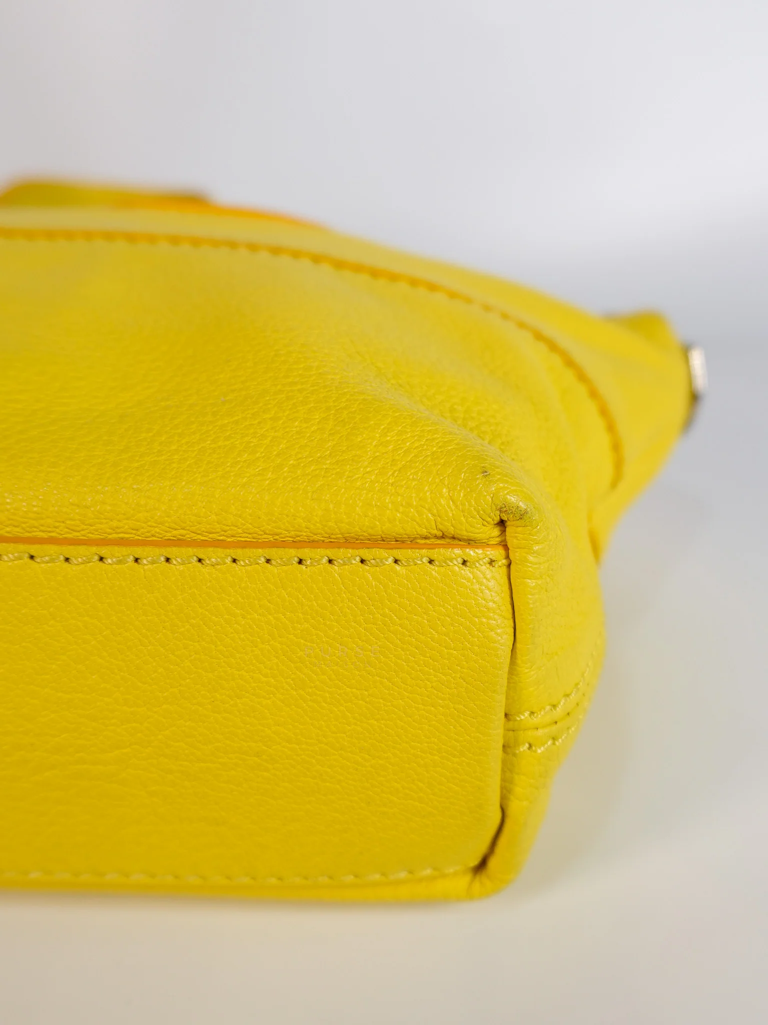 Givenchy Nightingale Mini Crossbody Bag in Yellow Calfskin Leather - Image 8