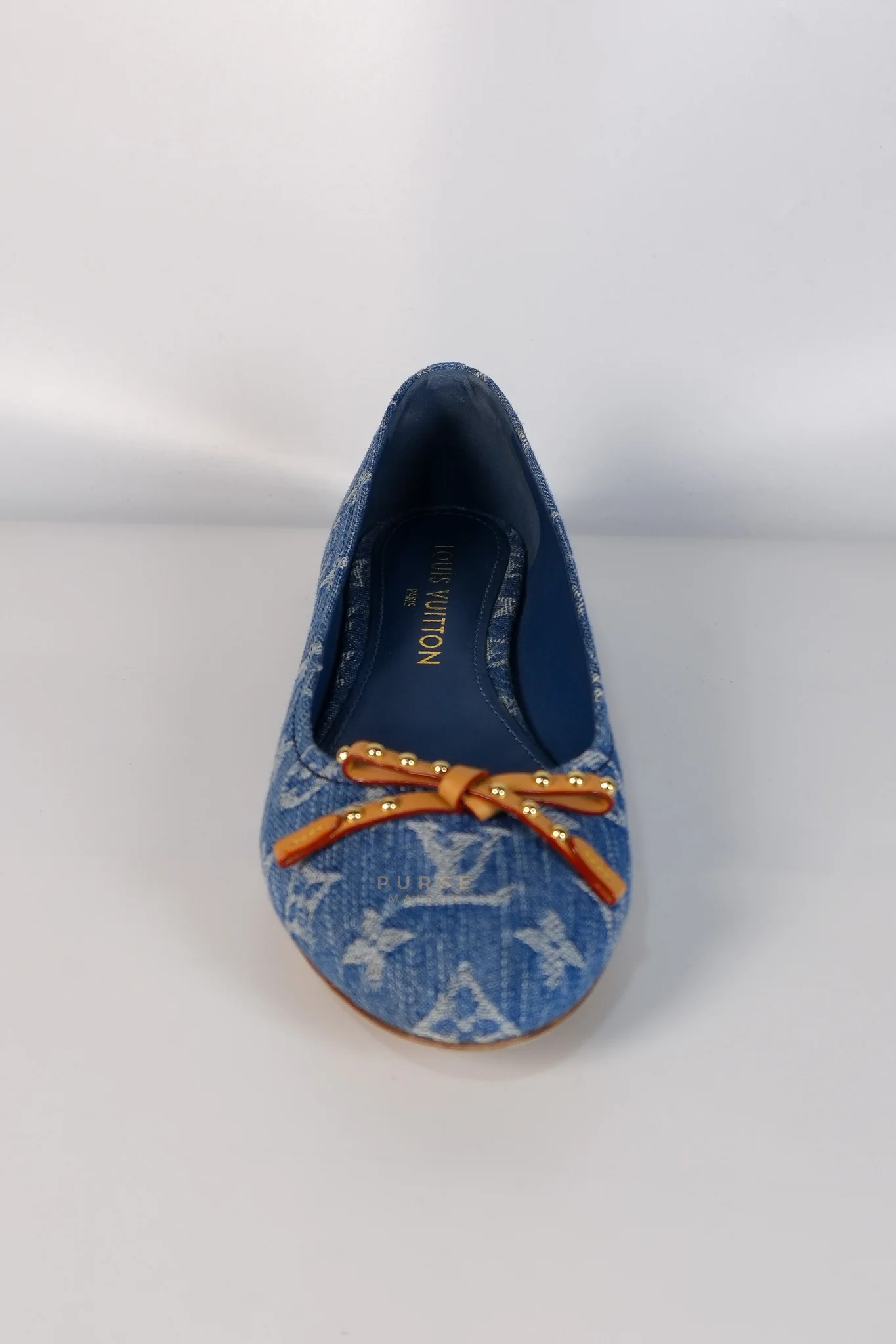 Louis Vuitton Nina Flat Ballerina Shoes Size 39 EU (24 cm) - Image 13