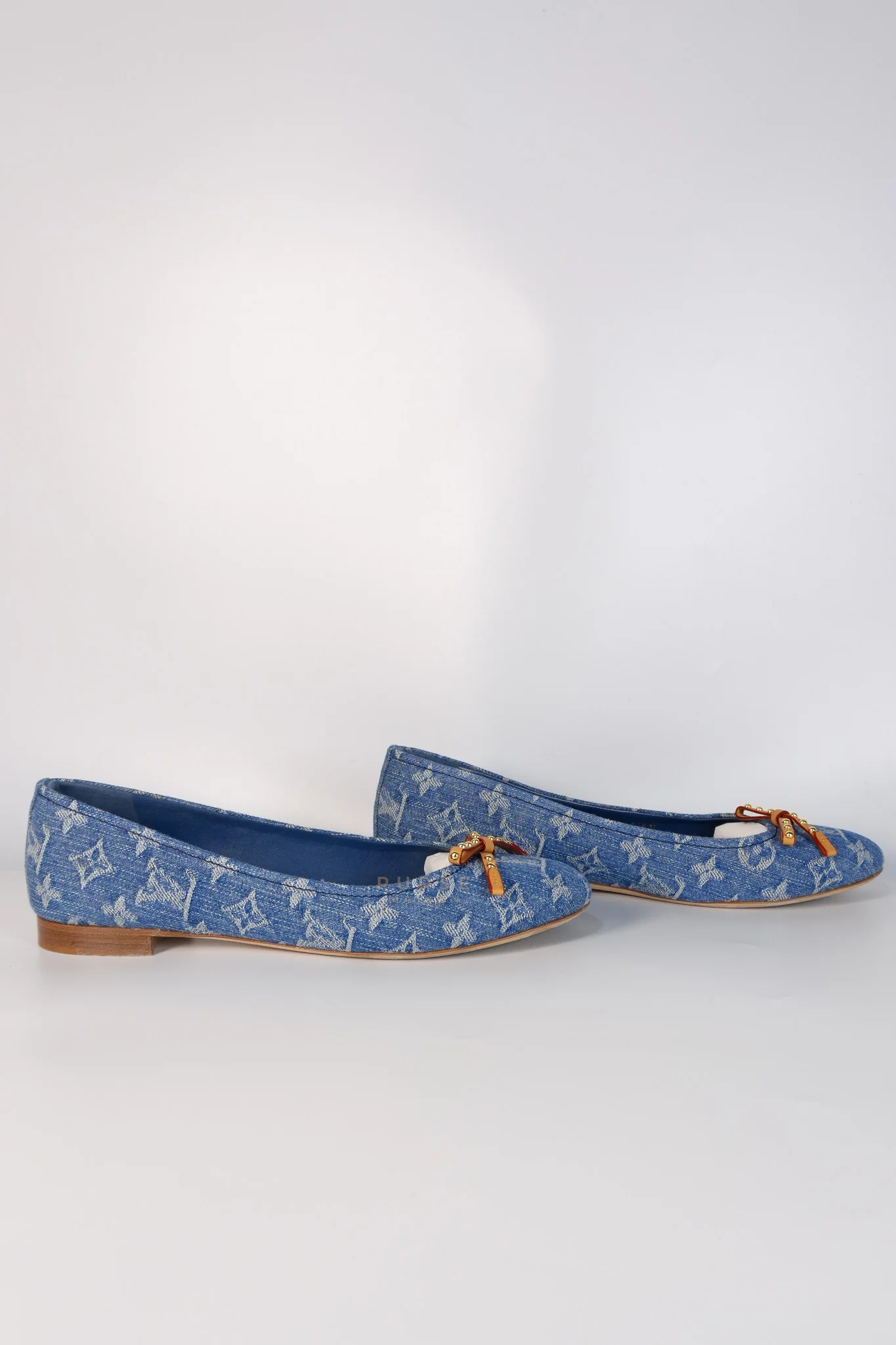 Louis Vuitton Nina Flat Ballerina Shoes Size 39 EU (24 cm) - Image 5