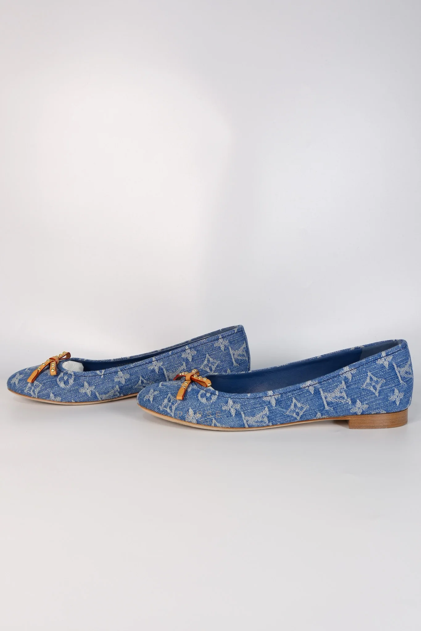 Louis Vuitton Nina Flat Ballerina Shoes Size 39 EU (24 cm) - Image 6