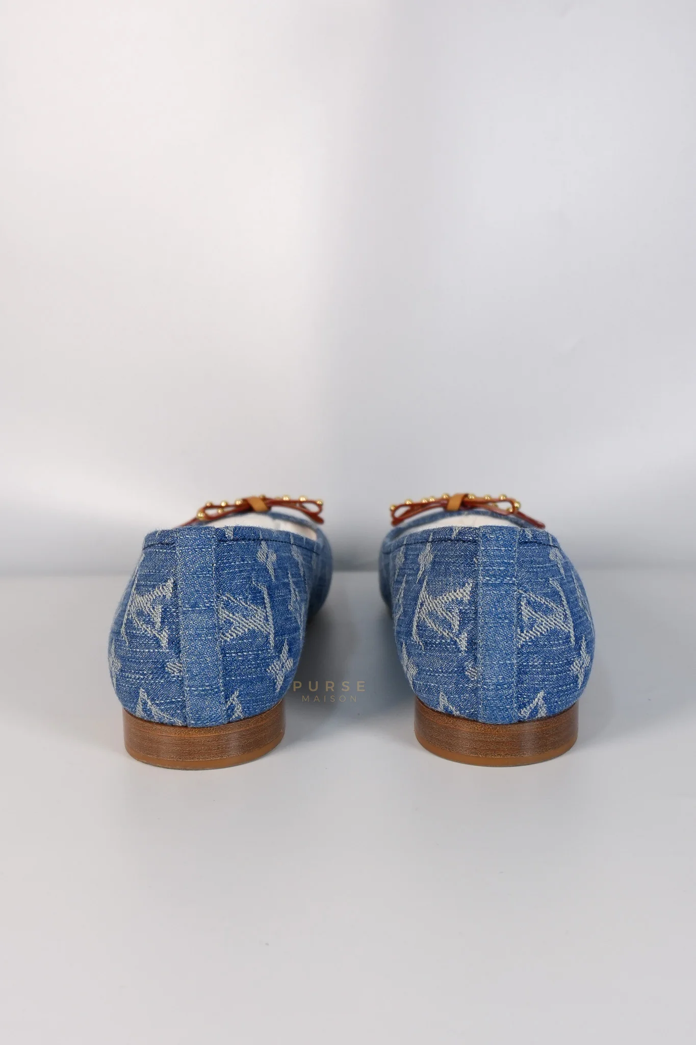 Louis Vuitton Nina Flat Ballerina Shoes Size 39 EU (24 cm) - Image 7