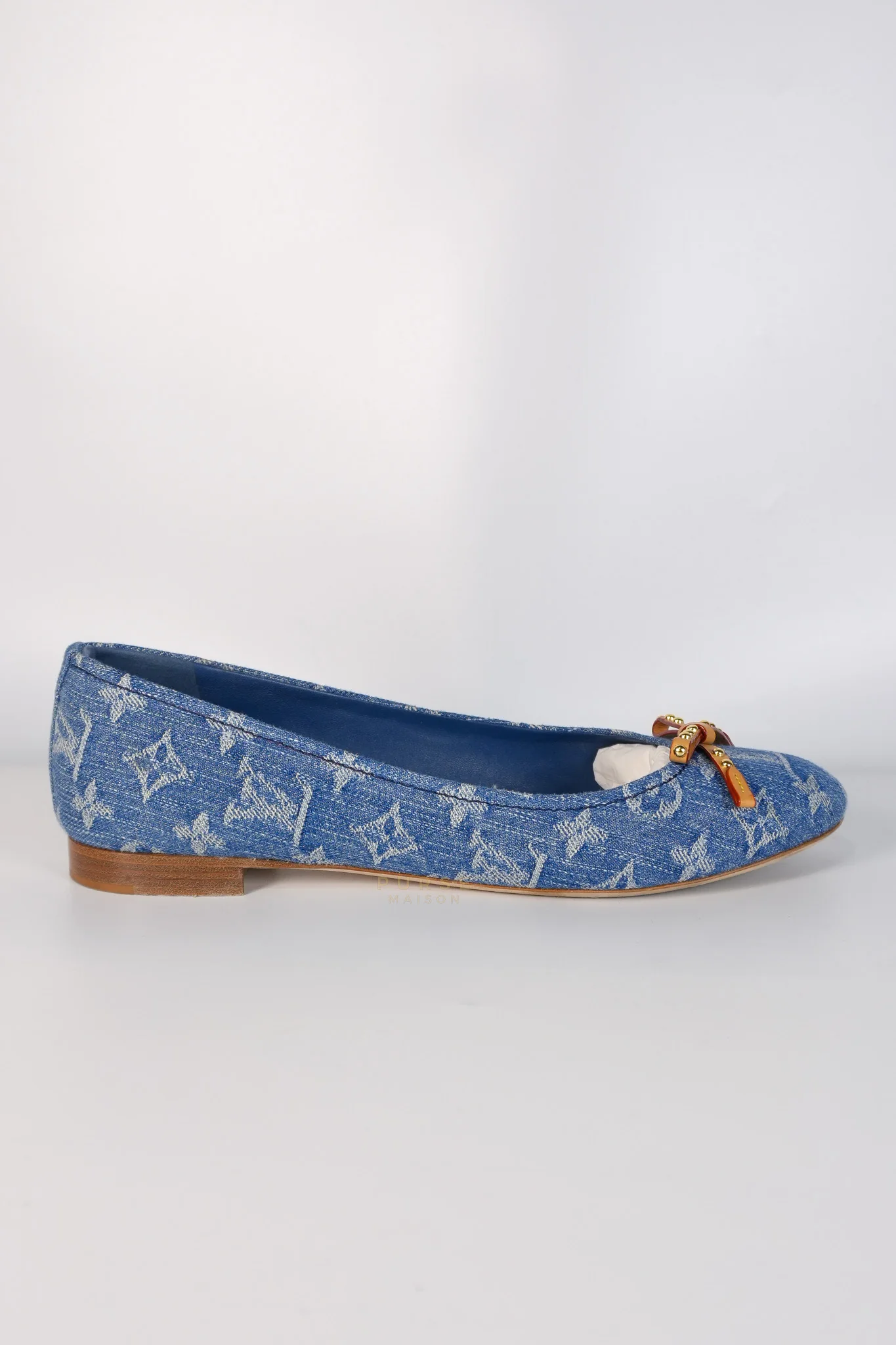 Louis Vuitton Nina Flat Ballerina Shoes Size 39 EU (24 cm) - Image 8
