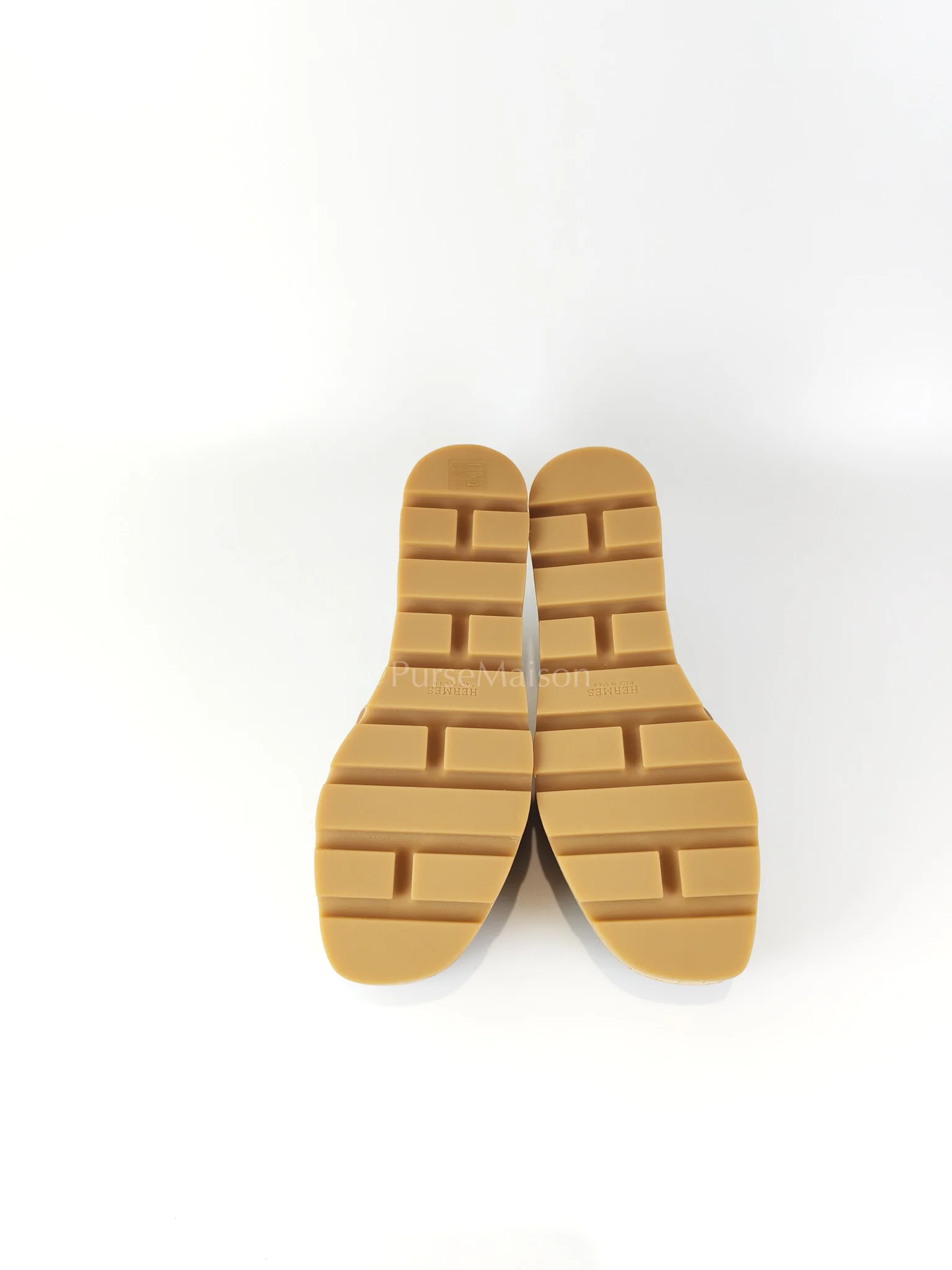 Hermes Eze Sandals Gold in Swift Leather Size 37 (24 cm) - Image 5