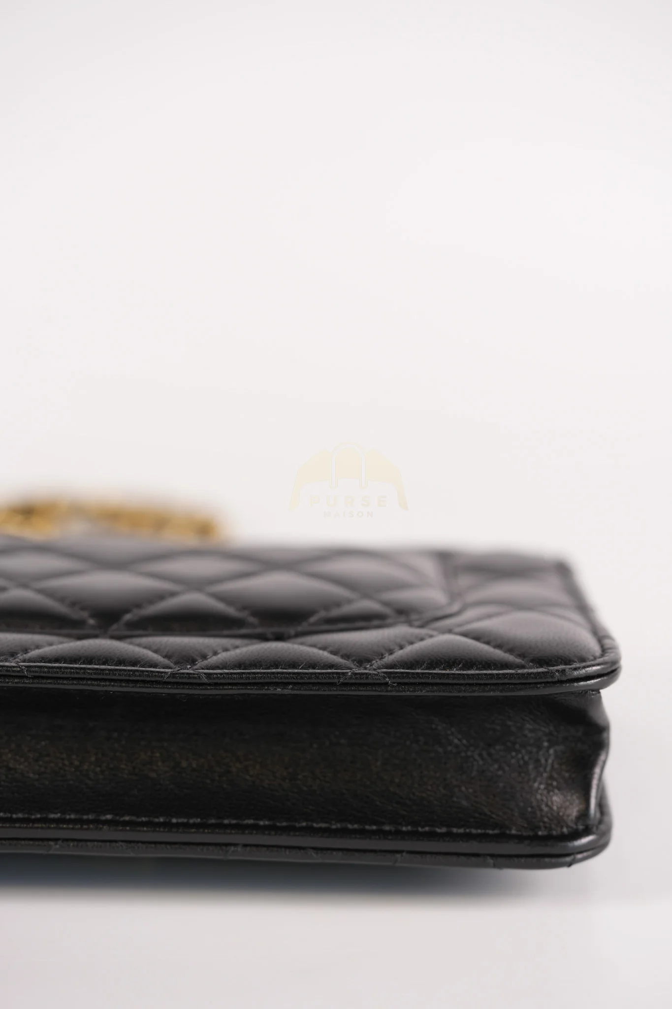 Chanel Wallet On Chain Coco Clips (WOC) Quilted Lambskin Leather and Mixed Hardware (Microchip) - Image 12