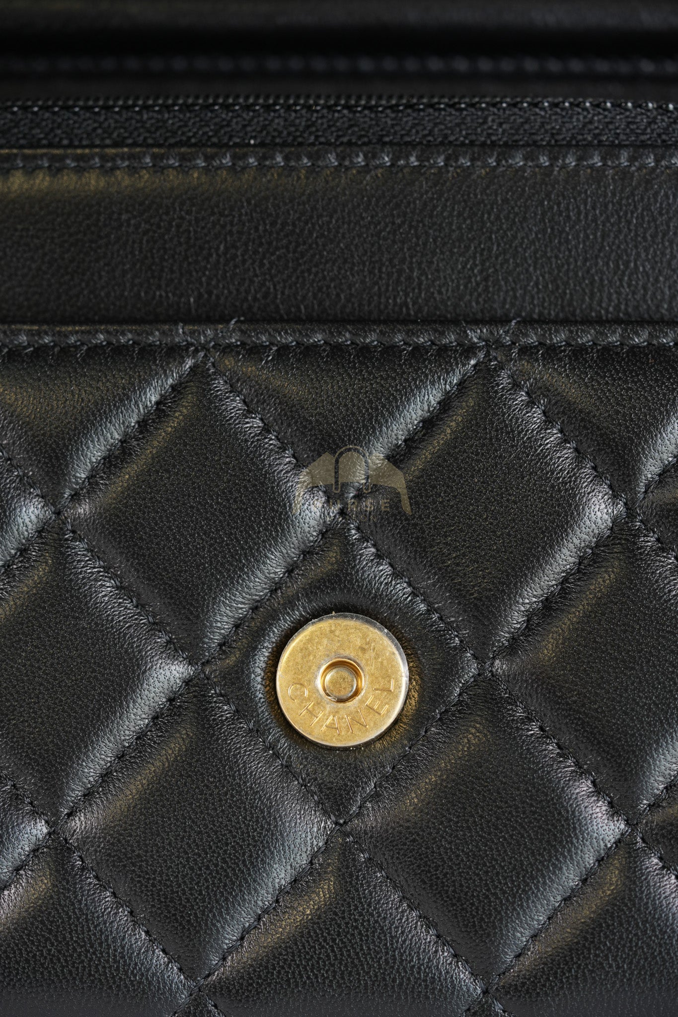 Chanel Wallet On Chain Coco Clips (WOC) Quilted Lambskin Leather and Mixed Hardware (Microchip) - Image 36