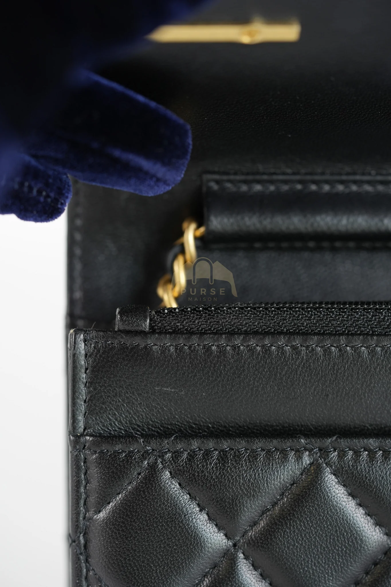 Chanel Wallet On Chain Coco Clips (WOC) Quilted Lambskin Leather and Mixed Hardware (Microchip) - Image 37