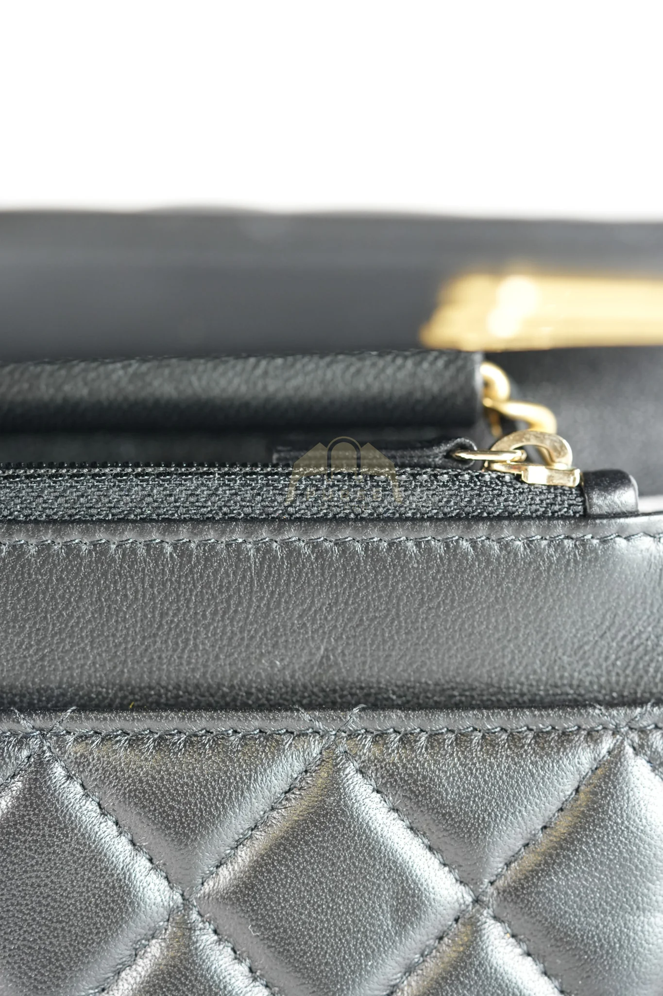 Chanel Wallet On Chain Coco Clips (WOC) Quilted Lambskin Leather and Mixed Hardware (Microchip) - Image 44