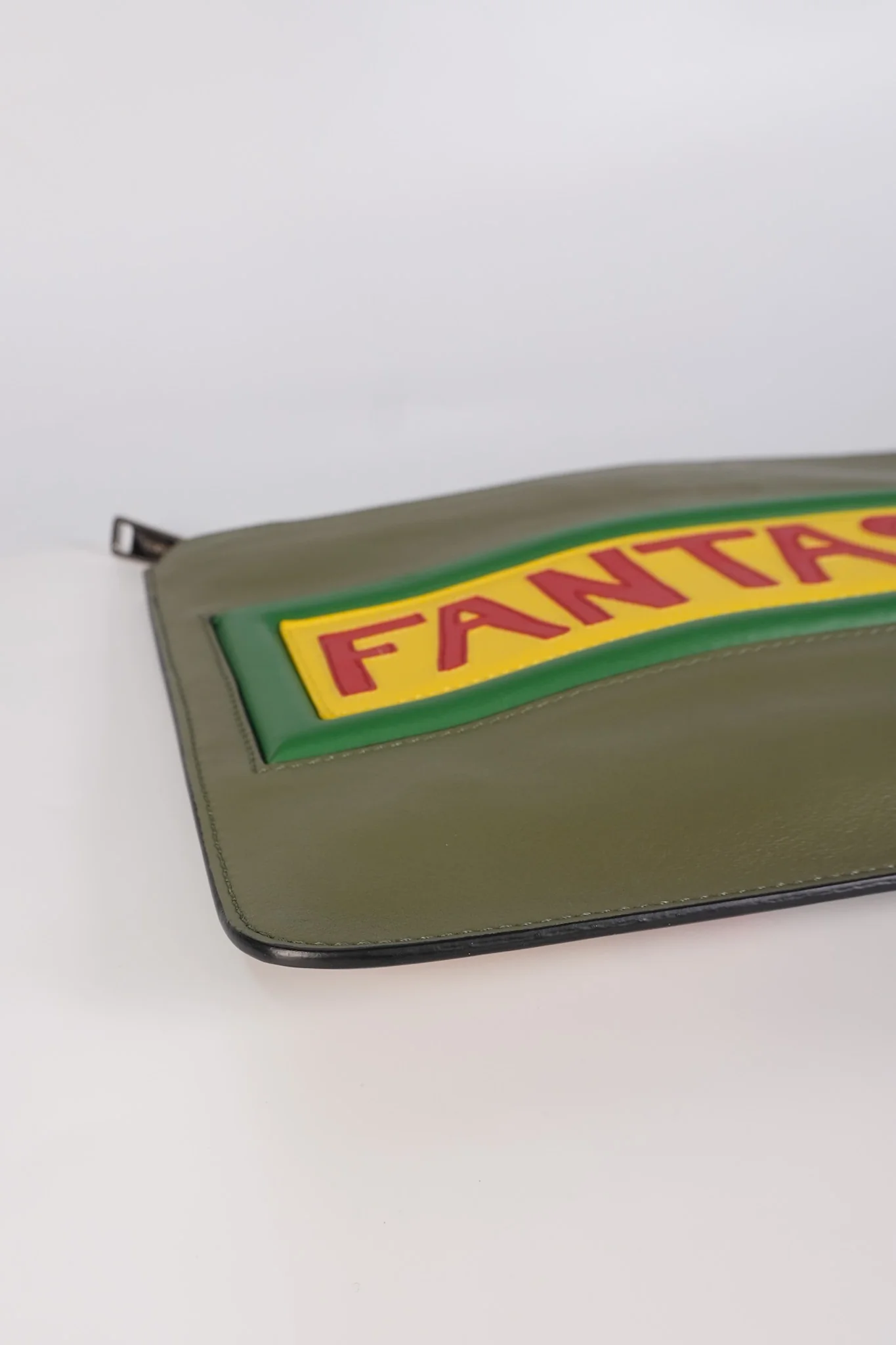 Fendi Vocabulary Fantastic Clutch Bag in Calfskin Leather - Image 11