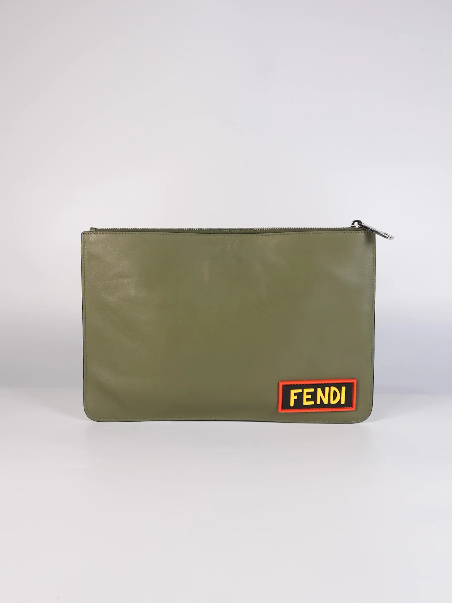 Fendi Vocabulary Fantastic Clutch Bag in Calfskin Leather - Image 2
