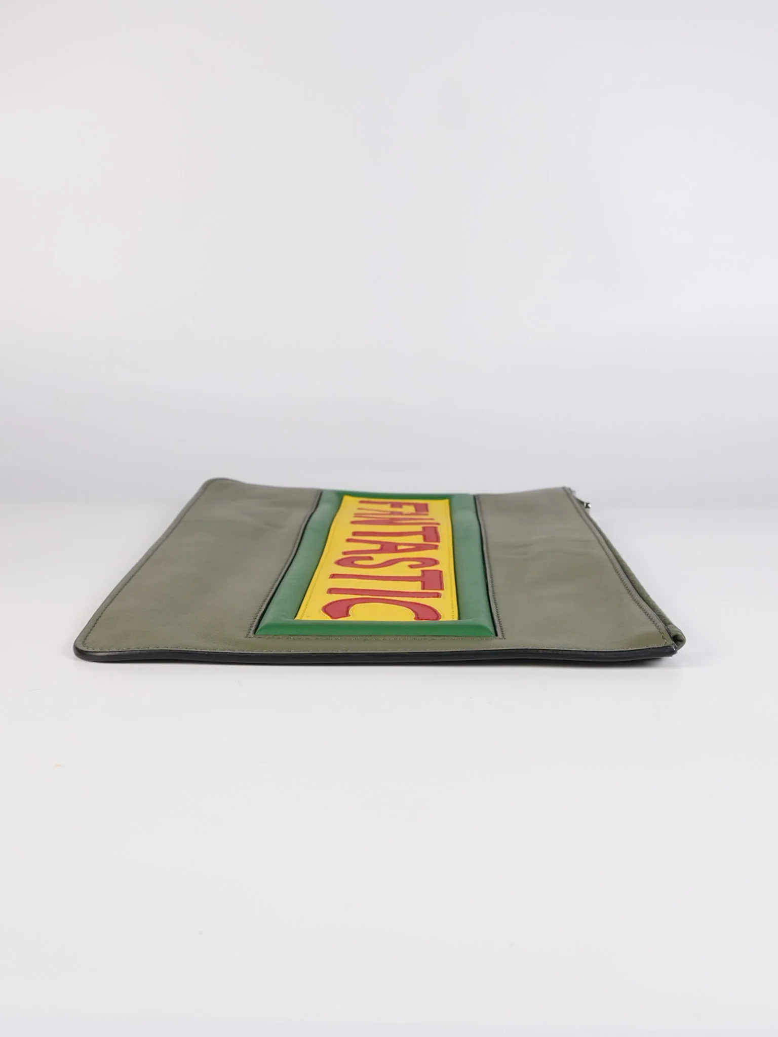 Fendi Vocabulary Fantastic Clutch Bag in Calfskin Leather - Image 5