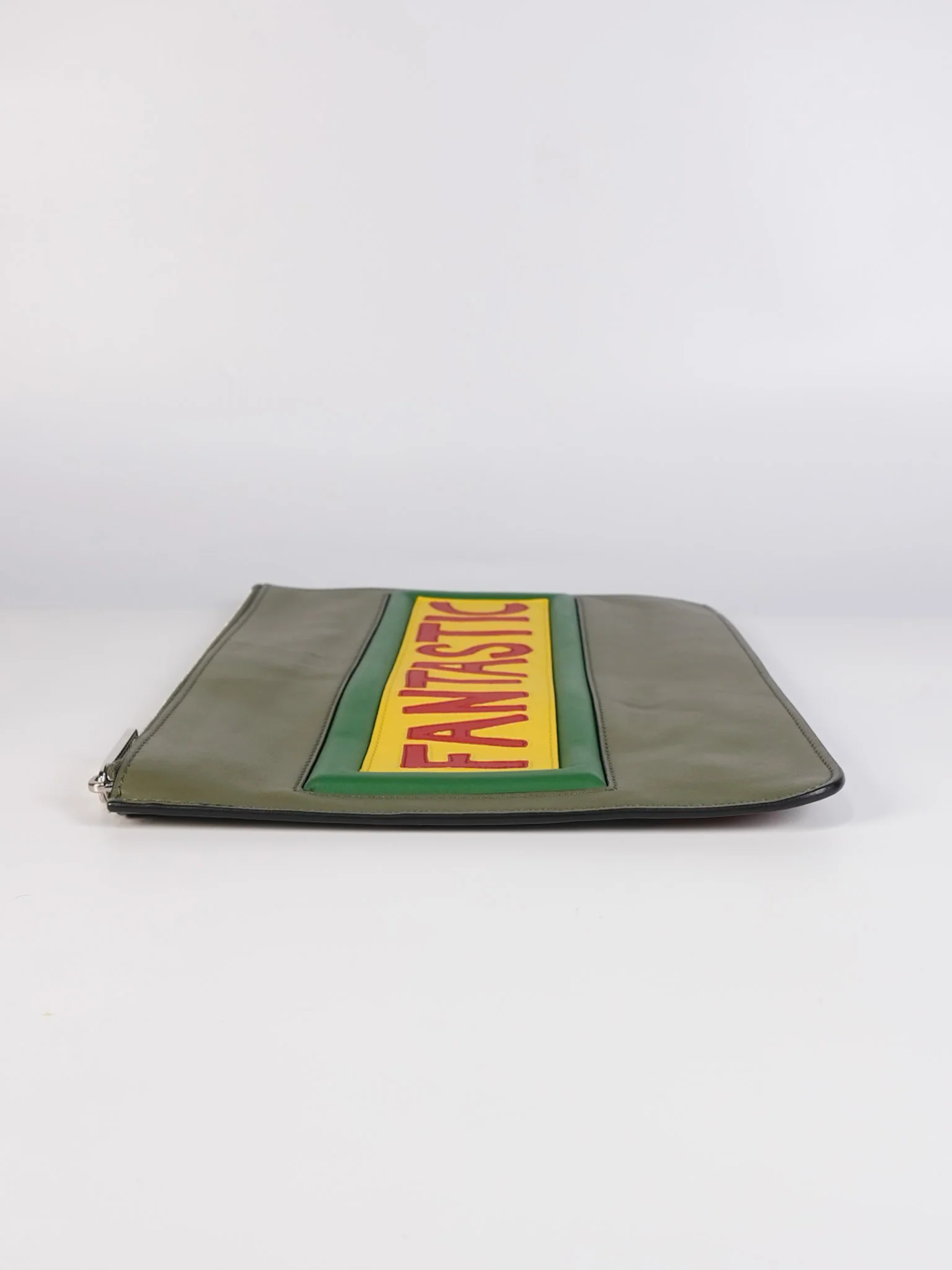 Fendi Vocabulary Fantastic Clutch Bag in Calfskin Leather - Image 6