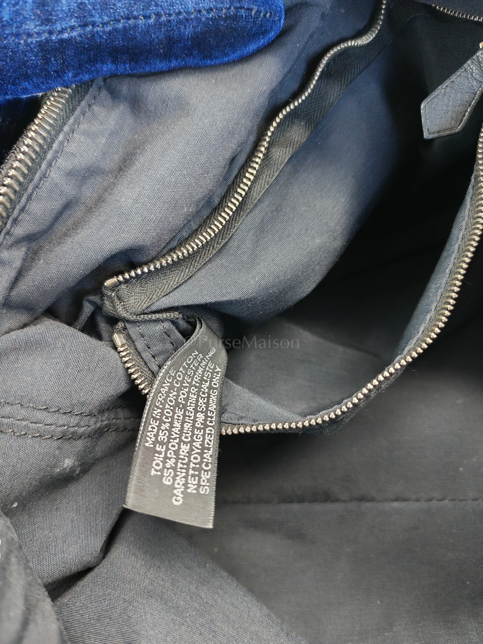 Hermes Acapulco PM in Black Canvas Vintage Handbag - Image 32