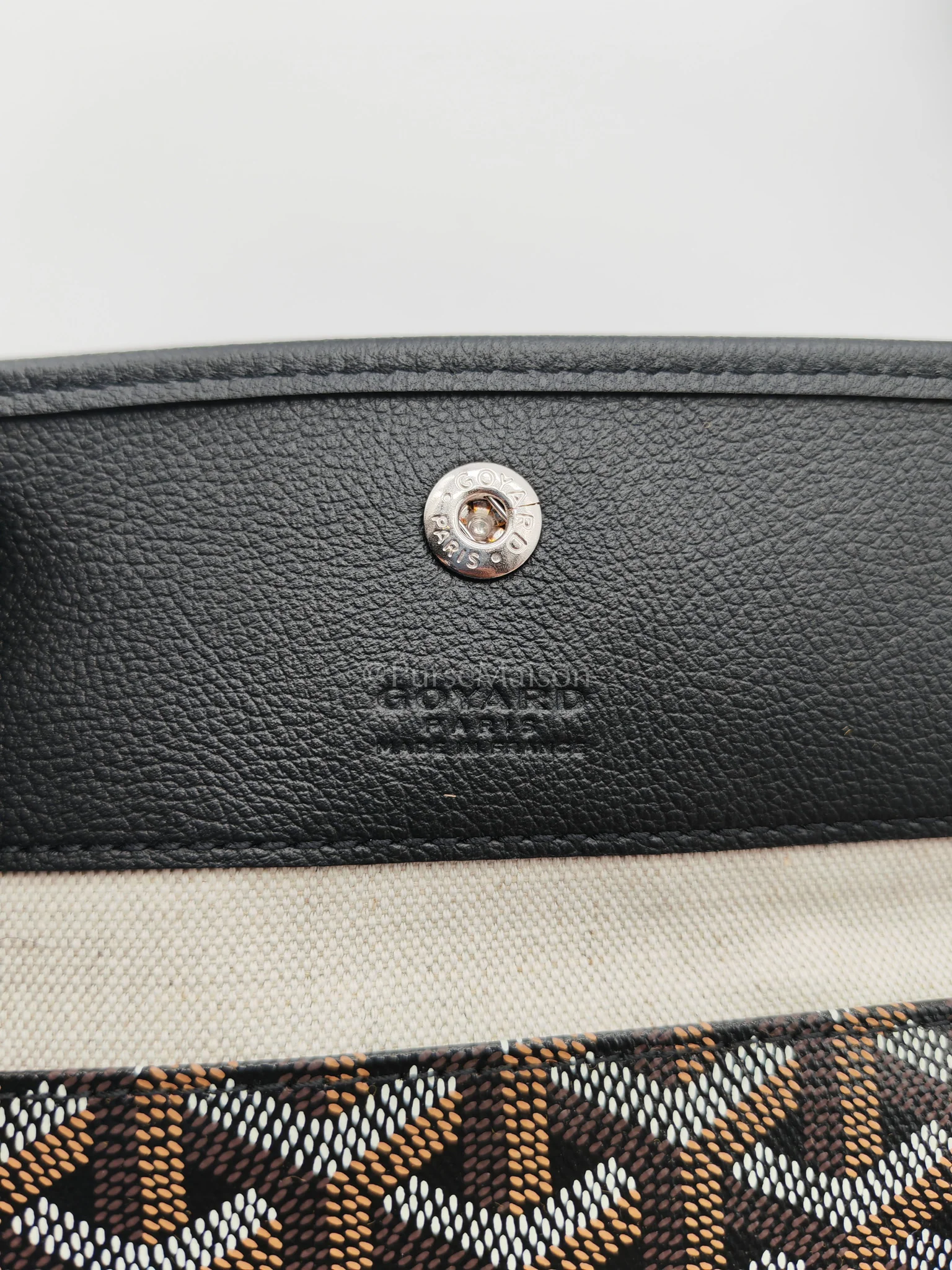 Goyard Boheme PM in Black Coeur Goyardine Canvas Hobo Bag - Image 18
