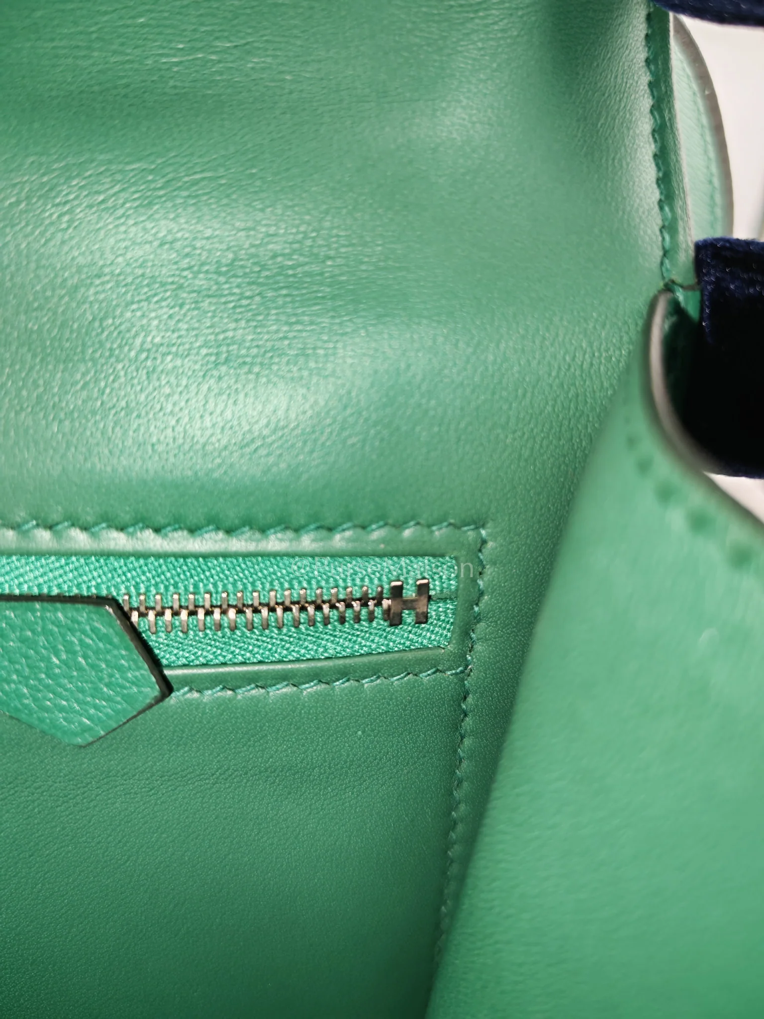 Hermes Constance 24 Vert Vertigo in Evercolor Leather and Palladium Hardware Stamp A (2017) - Image 23