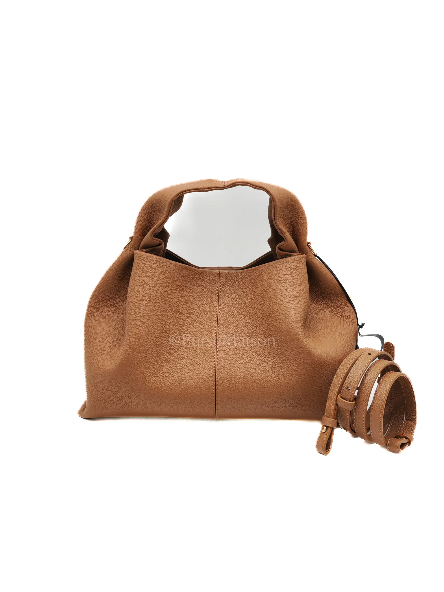 Polene Numero Neuf in Camel Graine Leather - Image 2