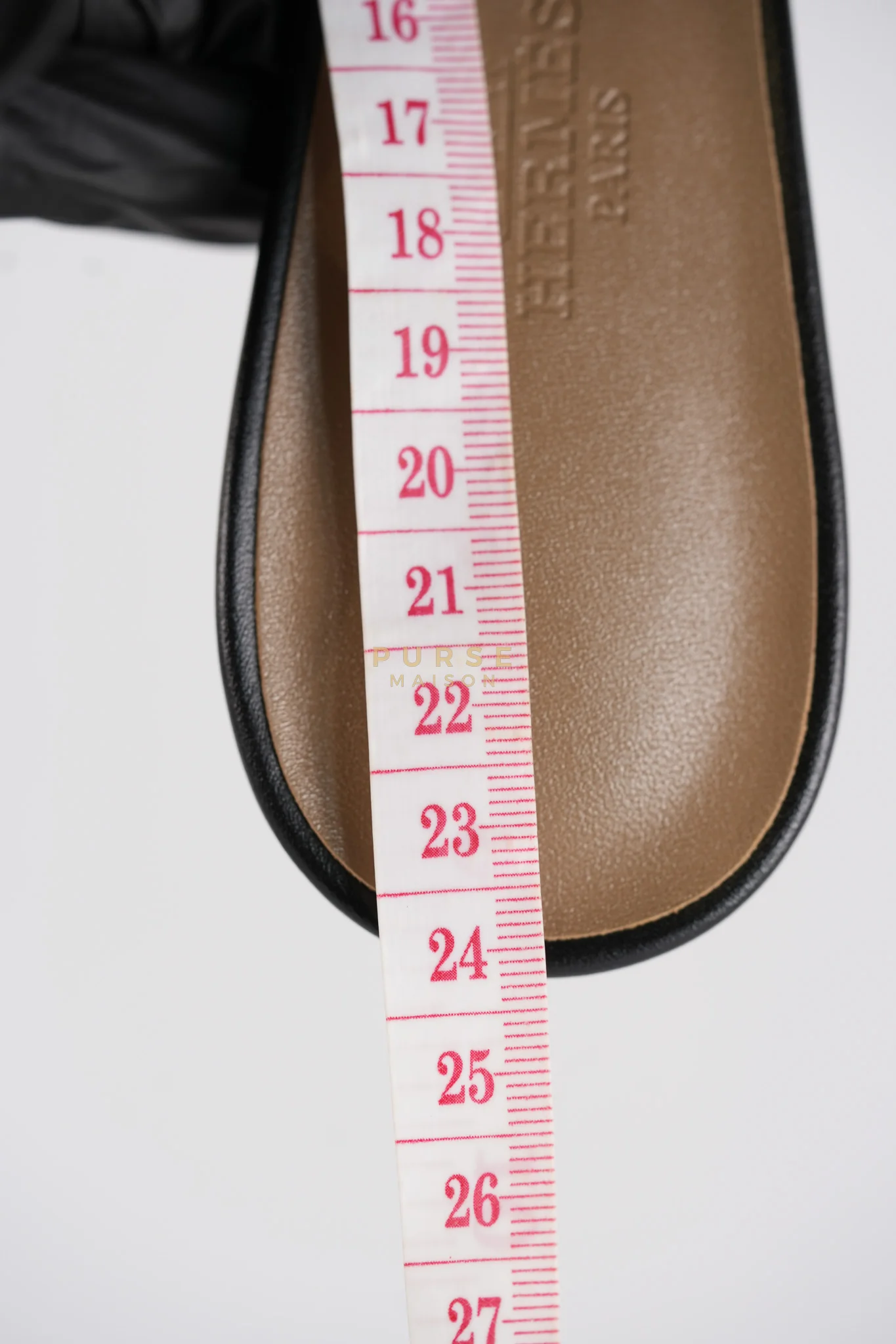 Hermes Oasis Sandals in Black Size 36.5 EU (22.5cm) - Image 10