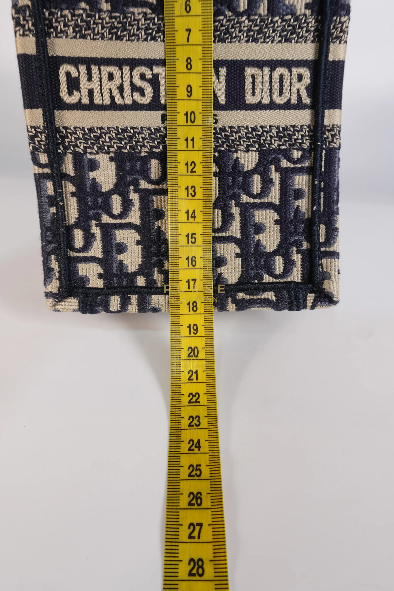 Christian Dior Oblique Mini Book Tote Phone Bag in Blue - Image 26