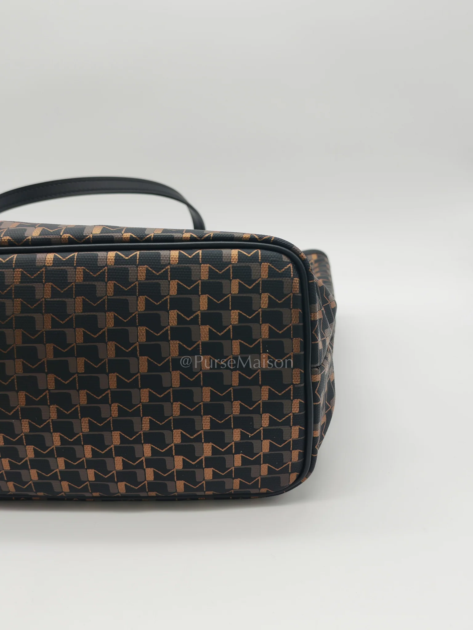 Moynat Oh! Ruban Canvas Tote Bag Black - Image 11