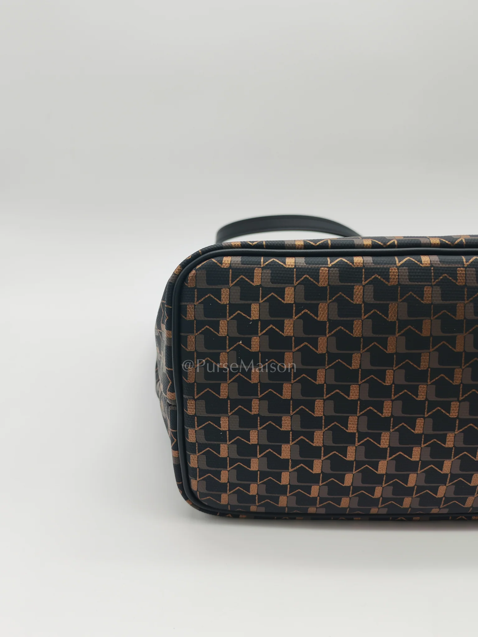 Moynat Oh! Ruban Canvas Tote Bag Black - Image 13