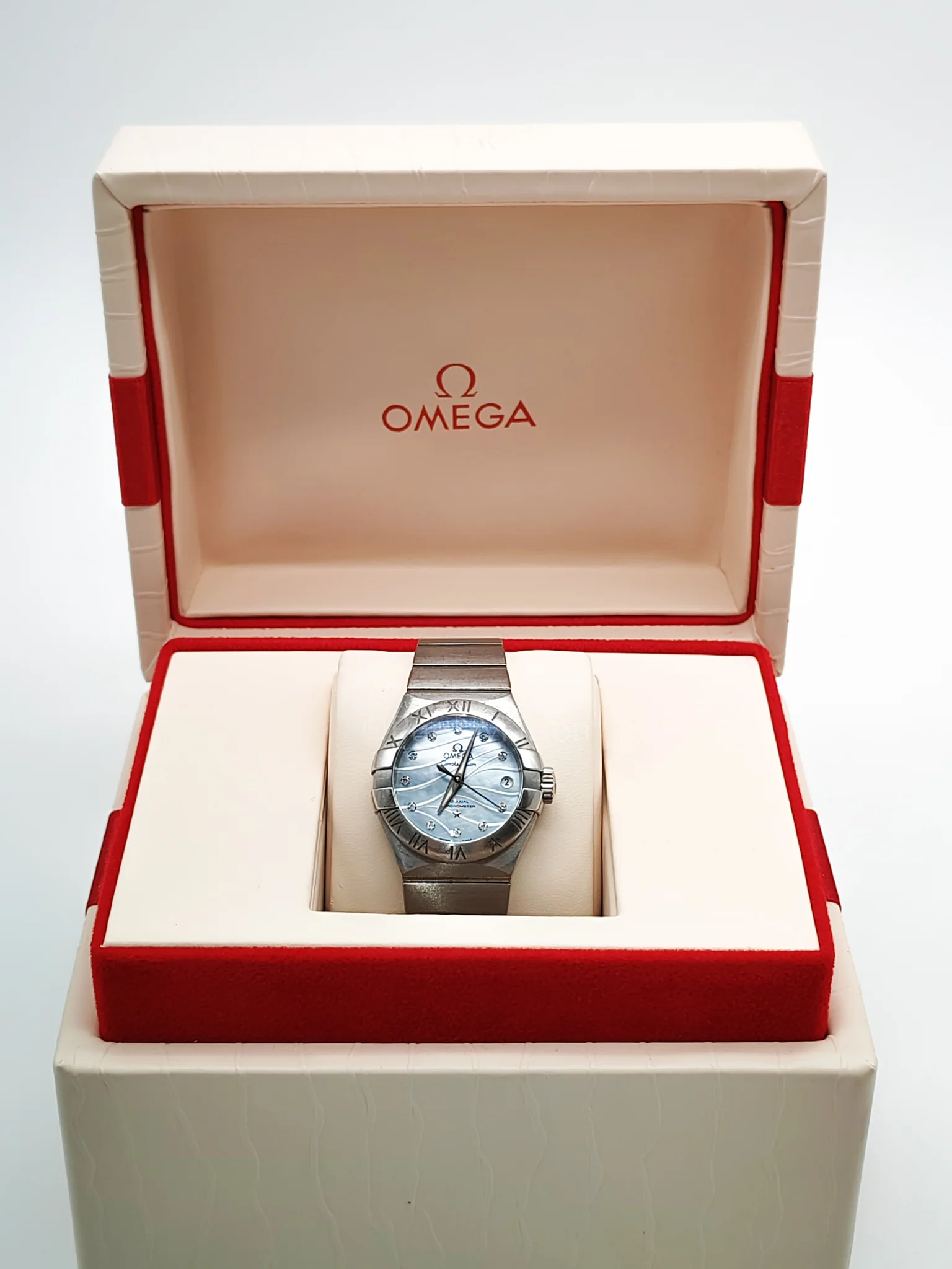 Omega Omega Constellations 27mm Steel on Steel Ladies Watch (Reference Number: 12310272057001) - Image 2