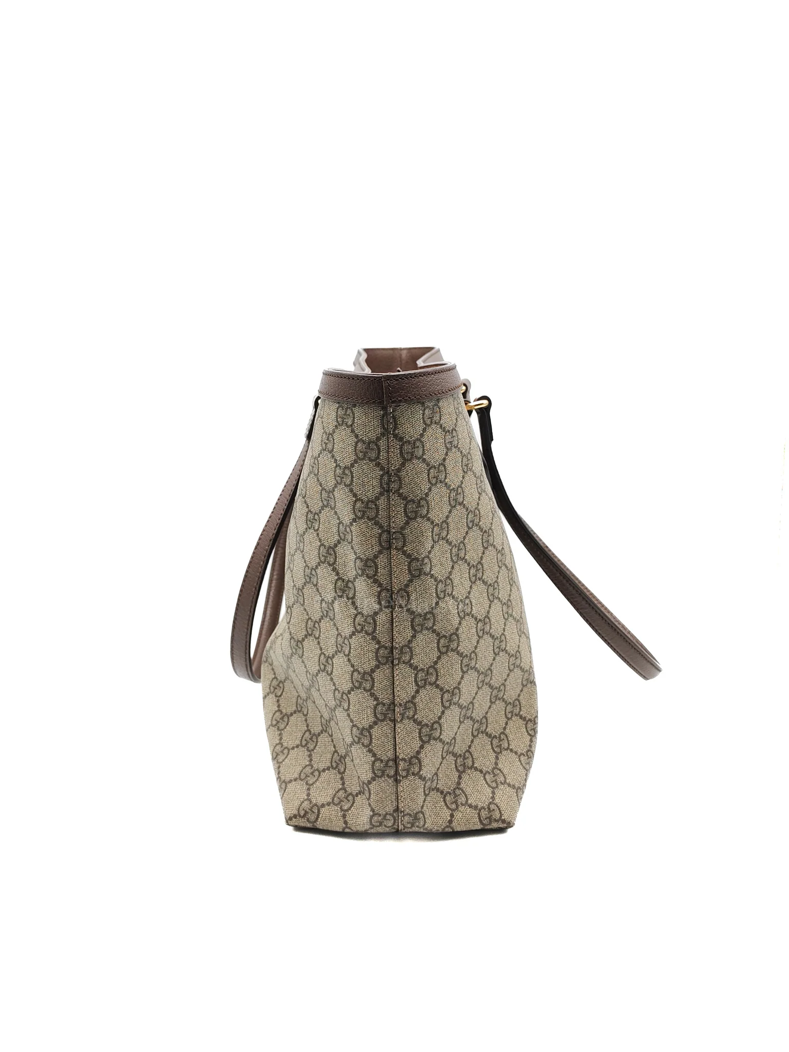 Gucci Ophidia Tote Bag in GG Supreme Canvas & Gold Hardware - Image 6