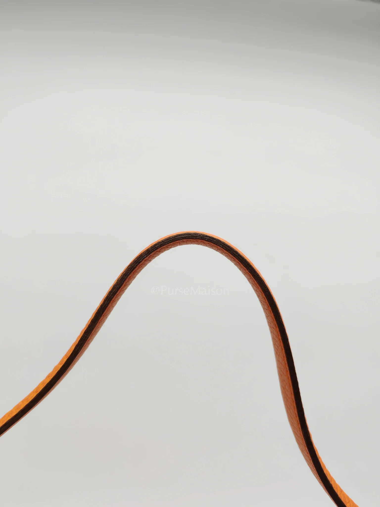 Hermes Orange Clemence Trim Shoulder Bag - Image 18