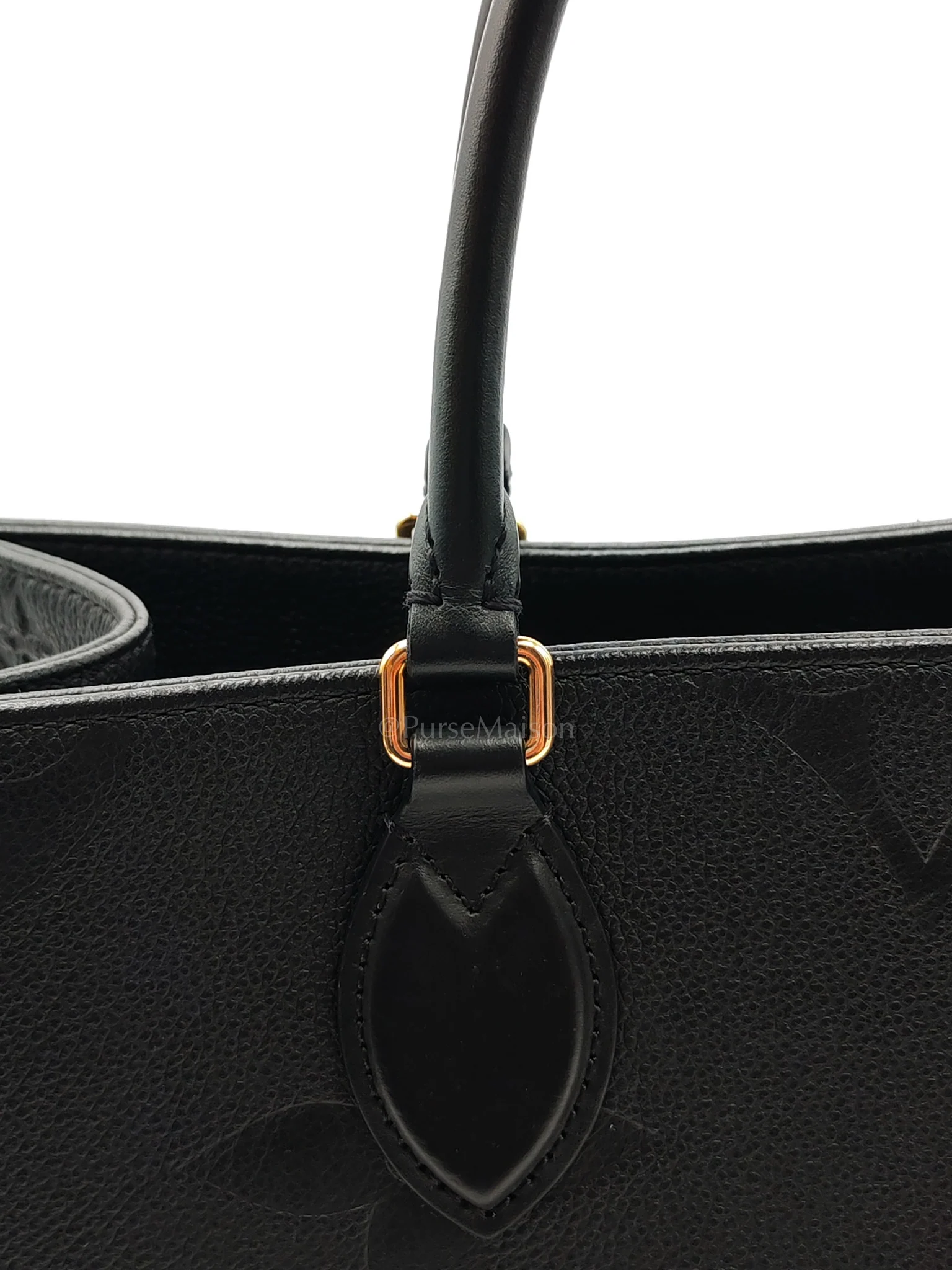 Louis Vuitton OnTheGo (OTG) MM in Black Empreinte Leather Tote Bag (Microchip) - Image 18