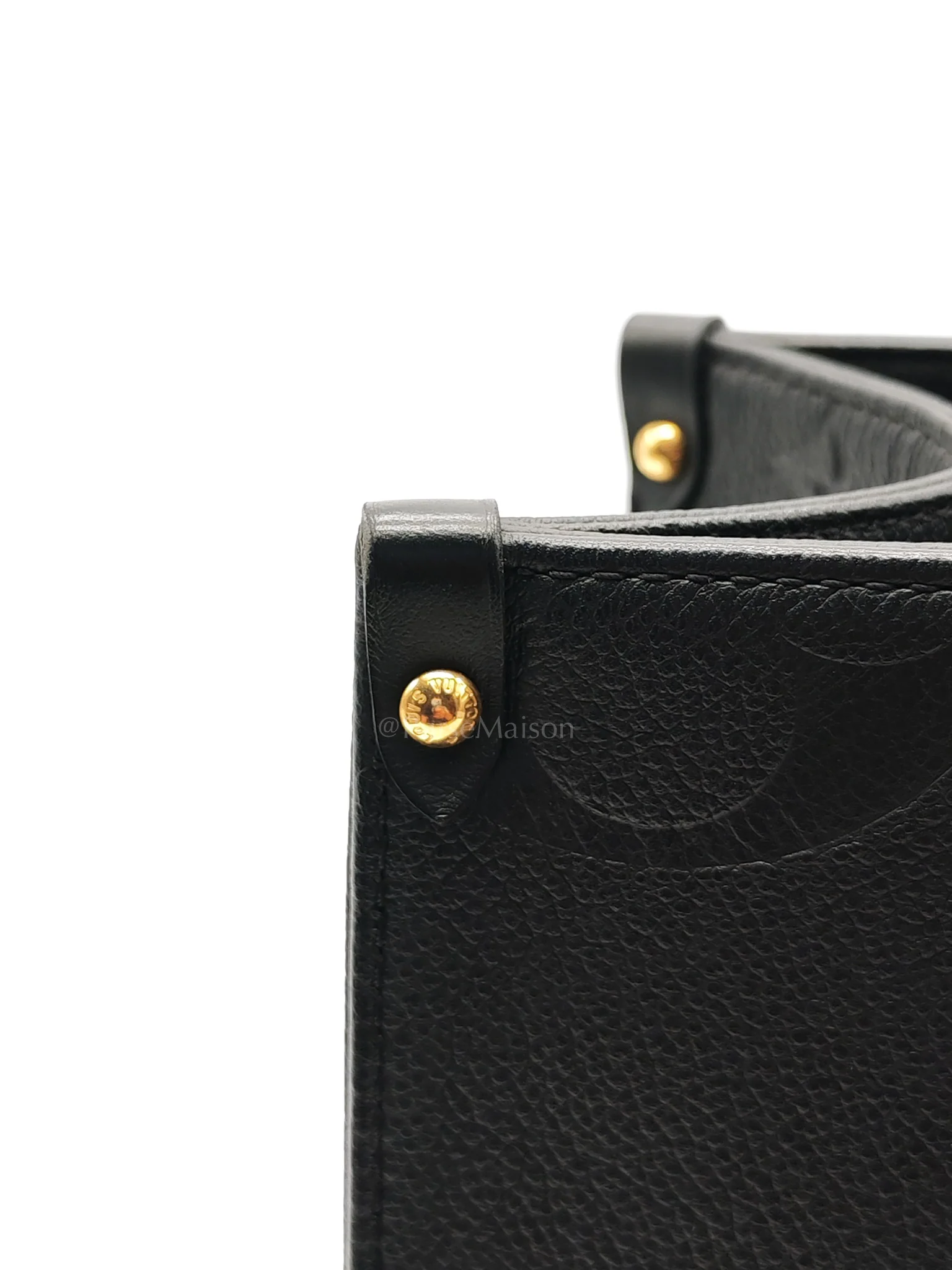 Louis Vuitton OnTheGo (OTG) MM in Black Empreinte Leather Tote Bag (Microchip) - Image 22
