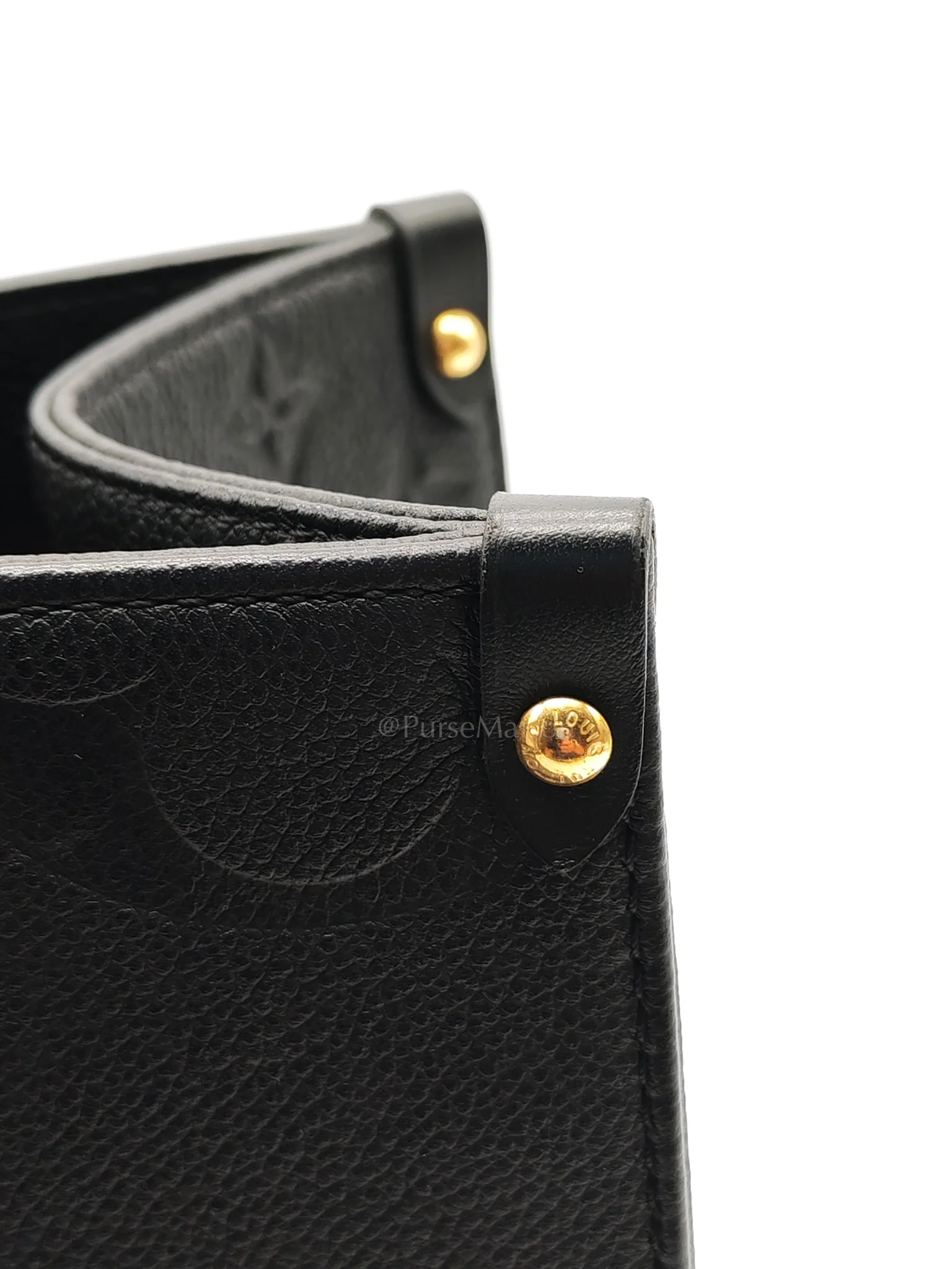 Louis Vuitton OnTheGo (OTG) MM in Black Empreinte Leather Tote Bag (Microchip) - Image 25