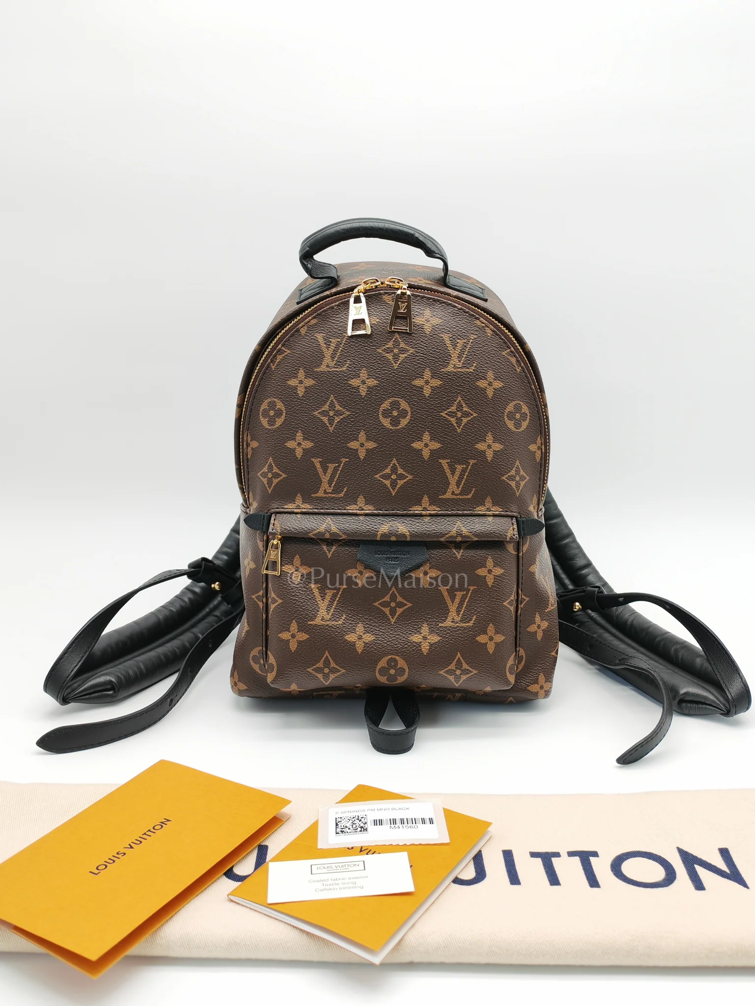 Louis Vuitton Palm Springs PM in Monogram Canvas Backpack (Microchip) - Image 29