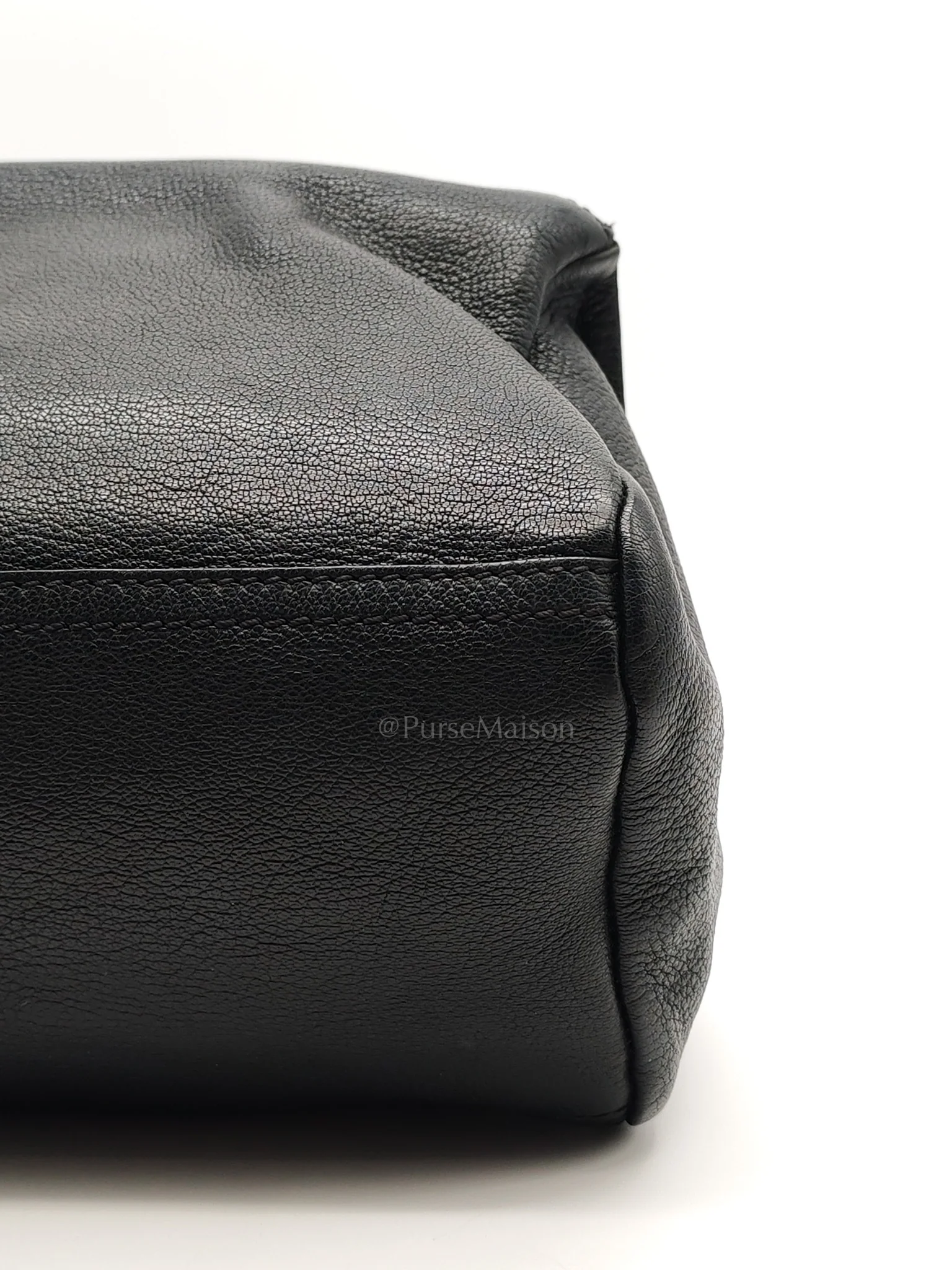 Givenchy Pandora Bag in Black Goat Skin Leather & Silver Hardware - Image 15