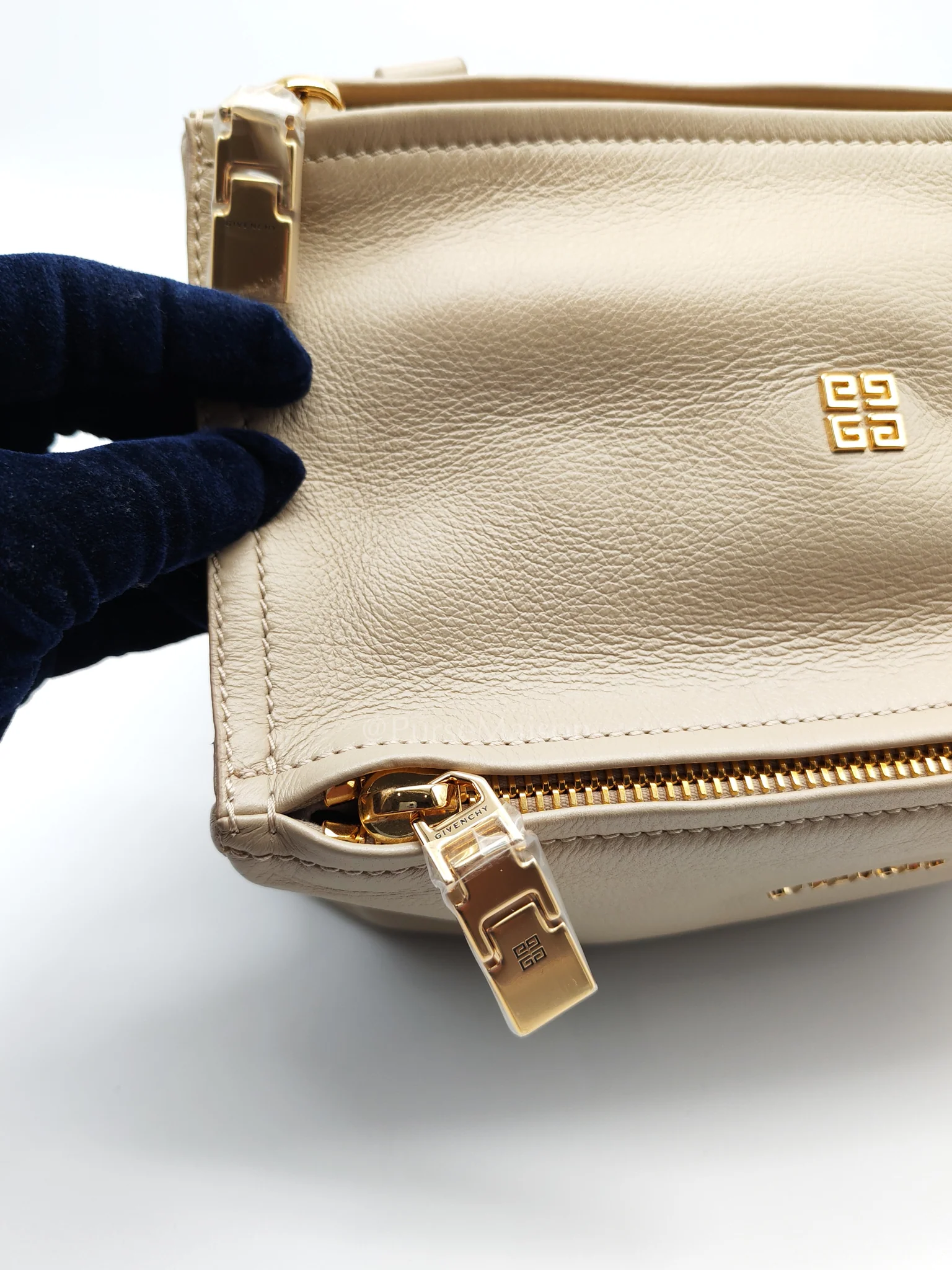 Givenchy Pandora Small in Natural Beige Calfskin Leather Gold Hardware - Image 21