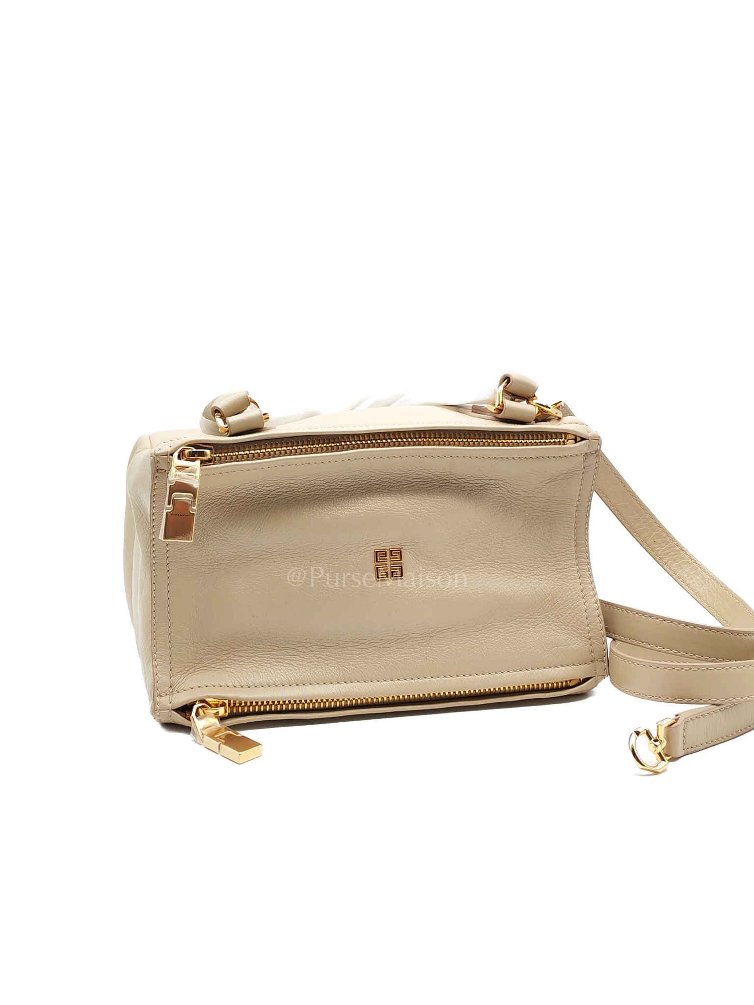 Givenchy Pandora Small in Natural Beige Calfskin Leather Gold Hardware - Image 3