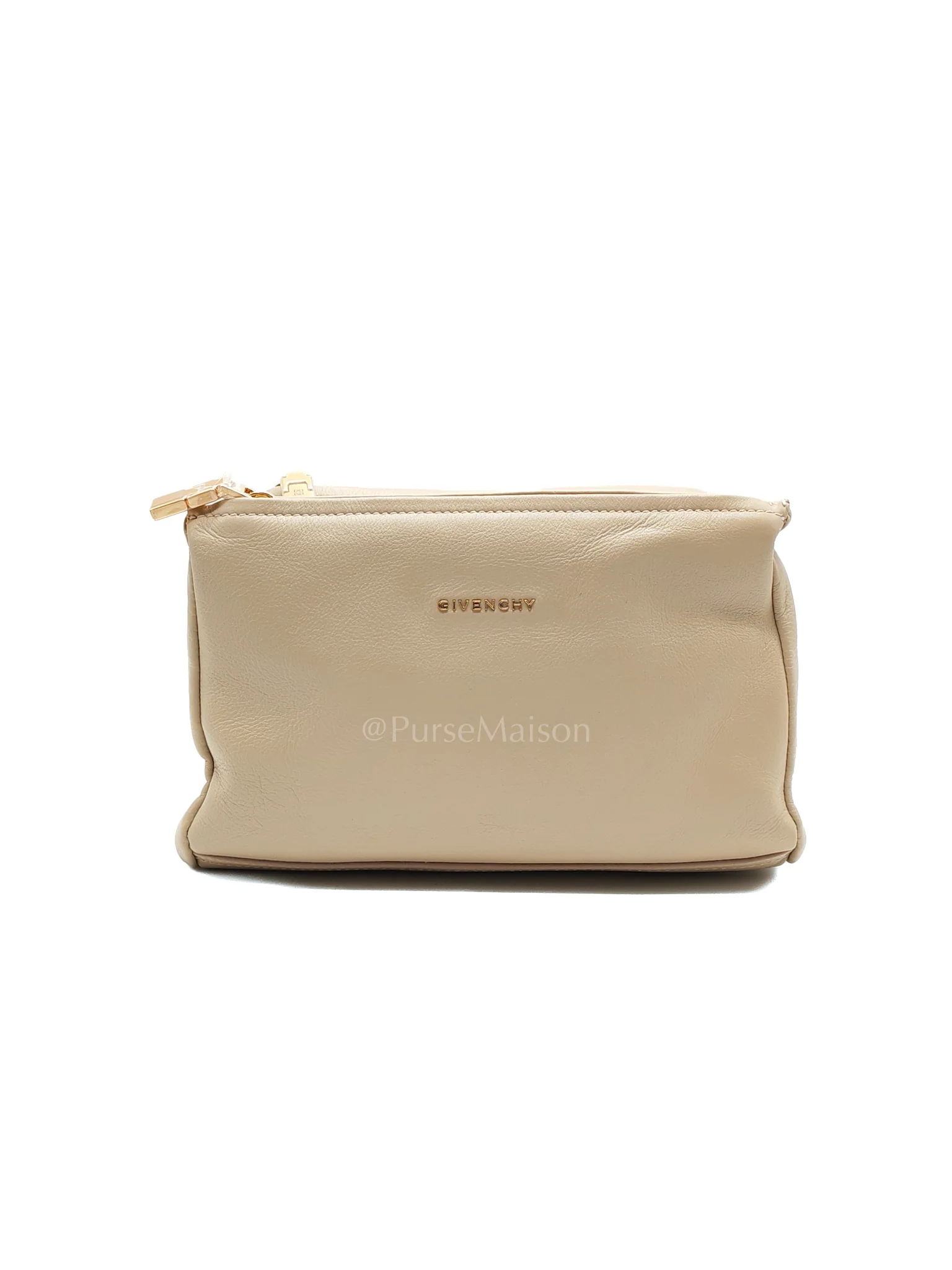 Givenchy Pandora Small in Natural Beige Calfskin Leather Gold Hardware - Image 4