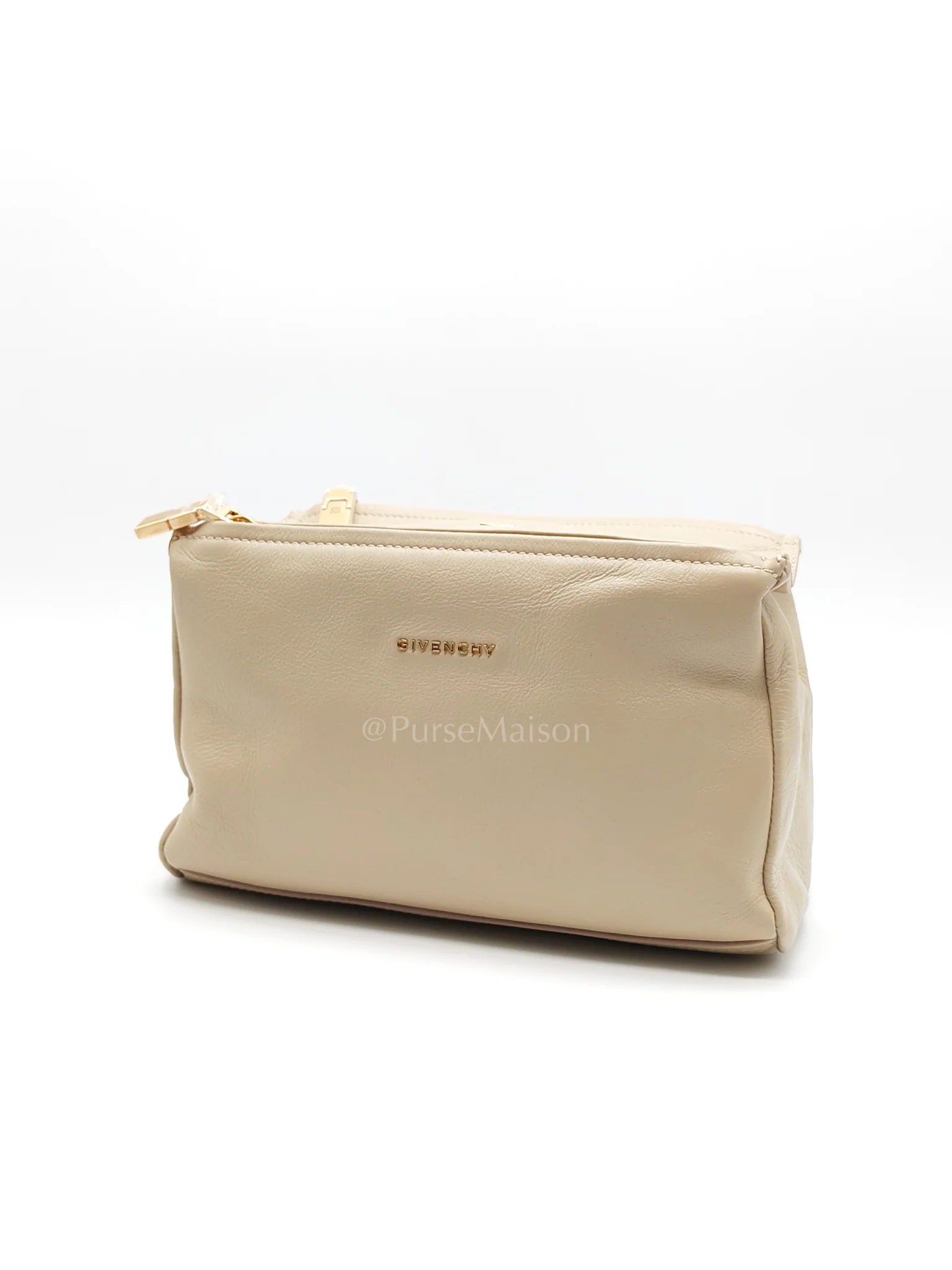 Givenchy Pandora Small in Natural Beige Calfskin Leather Gold Hardware - Image 6