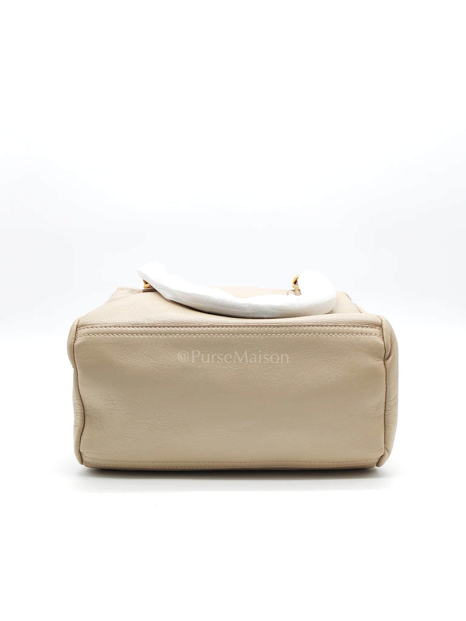 Givenchy Pandora Small in Natural Beige Calfskin Leather Gold Hardware - Image 9