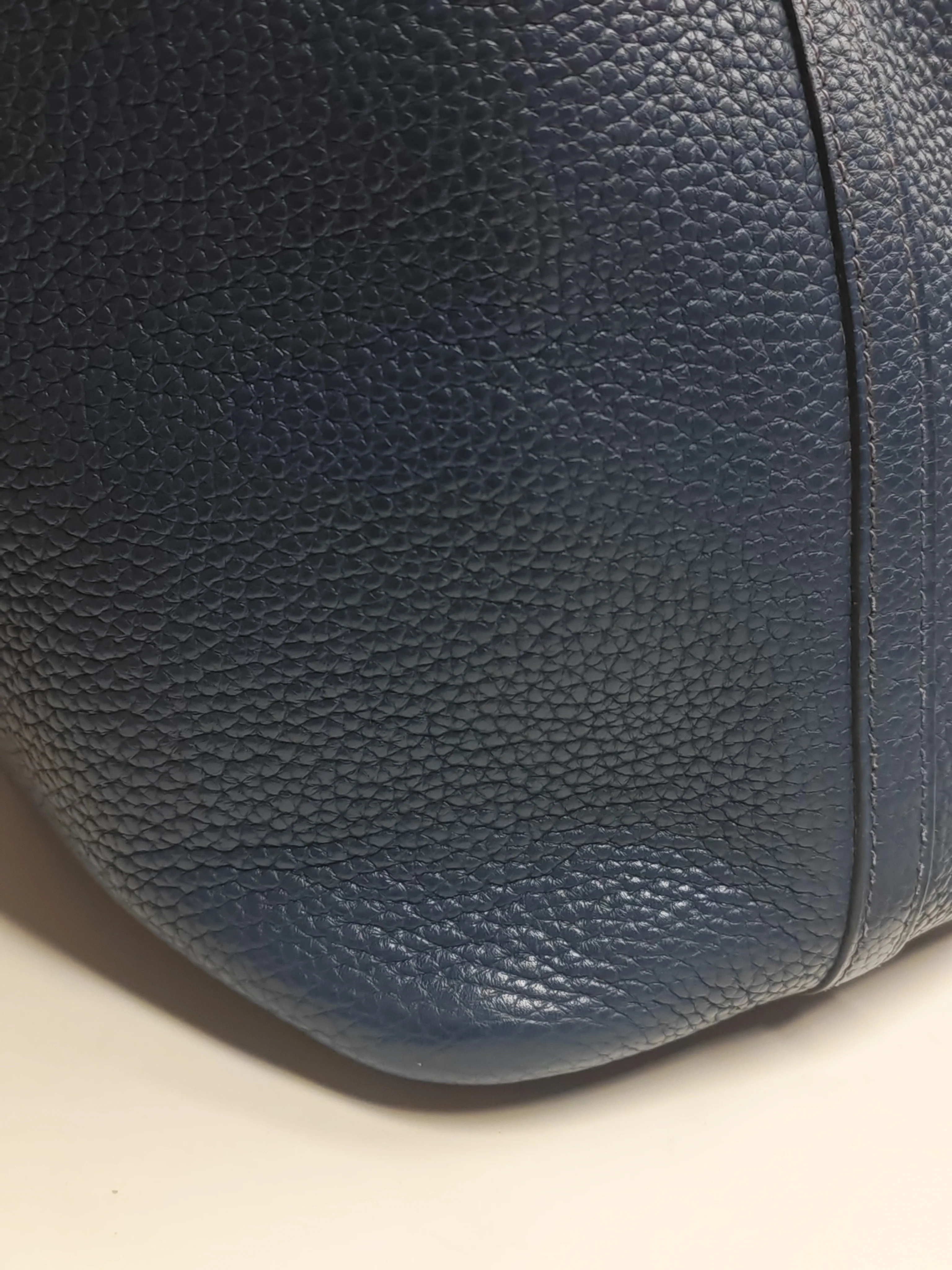 Hermes Picotin 18 in Blue Clemence Leather and Palladium Hardware Stamp M Square (2009) - Image 35