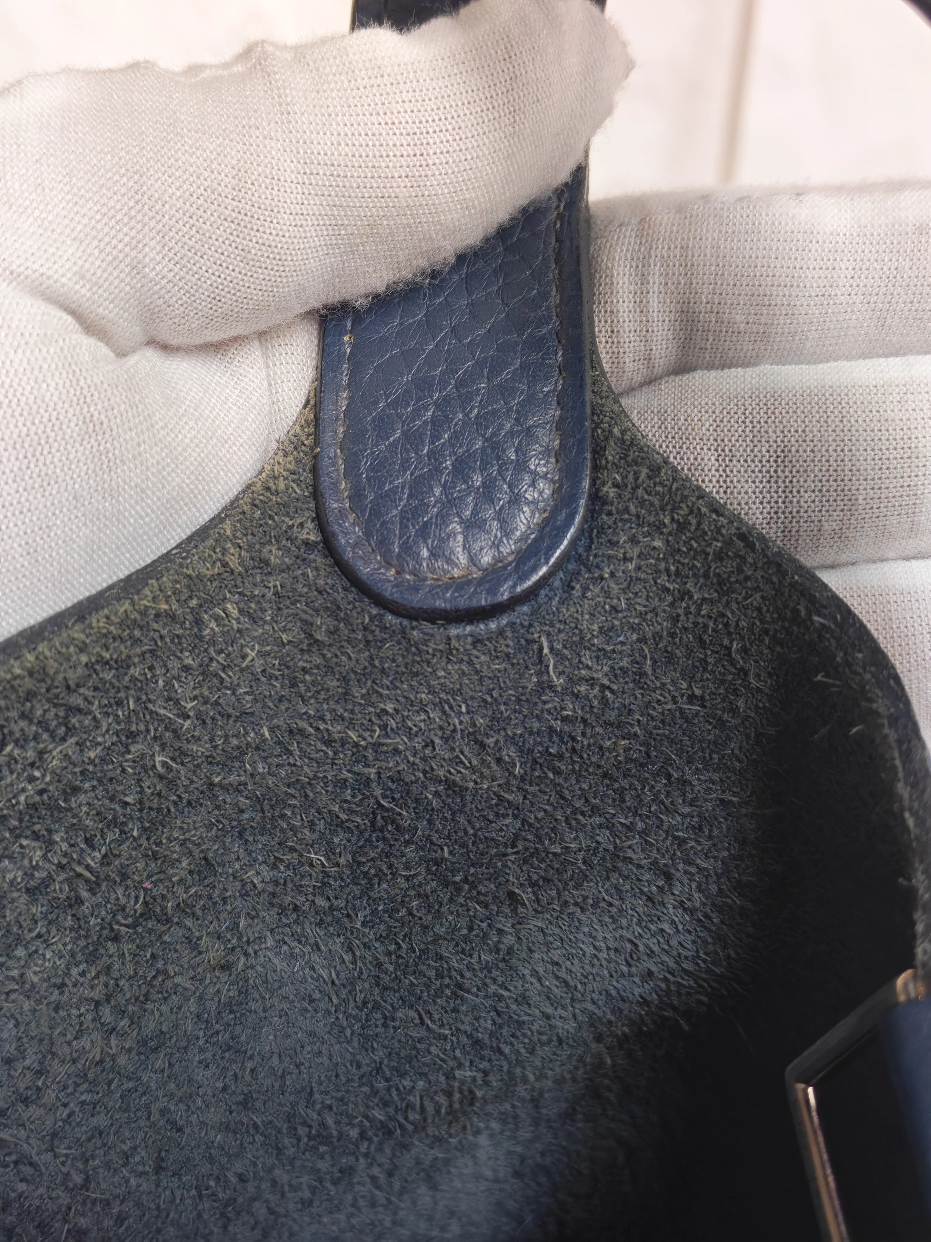 Hermes Picotin 18 in Blue Clemence Leather and Palladium Hardware Stamp M Square (2009) - Image 40