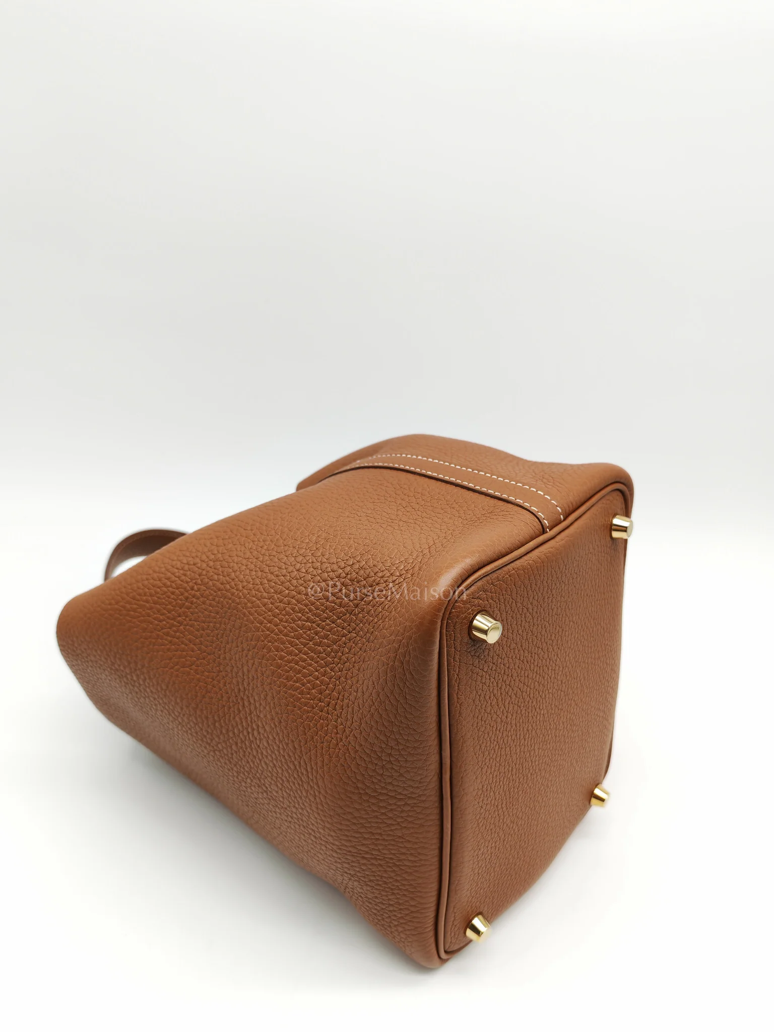 Hermes Picotin Lock 18 Gold Clemence Leather Gold Hardware Stamp Z(2021) - Image 8
