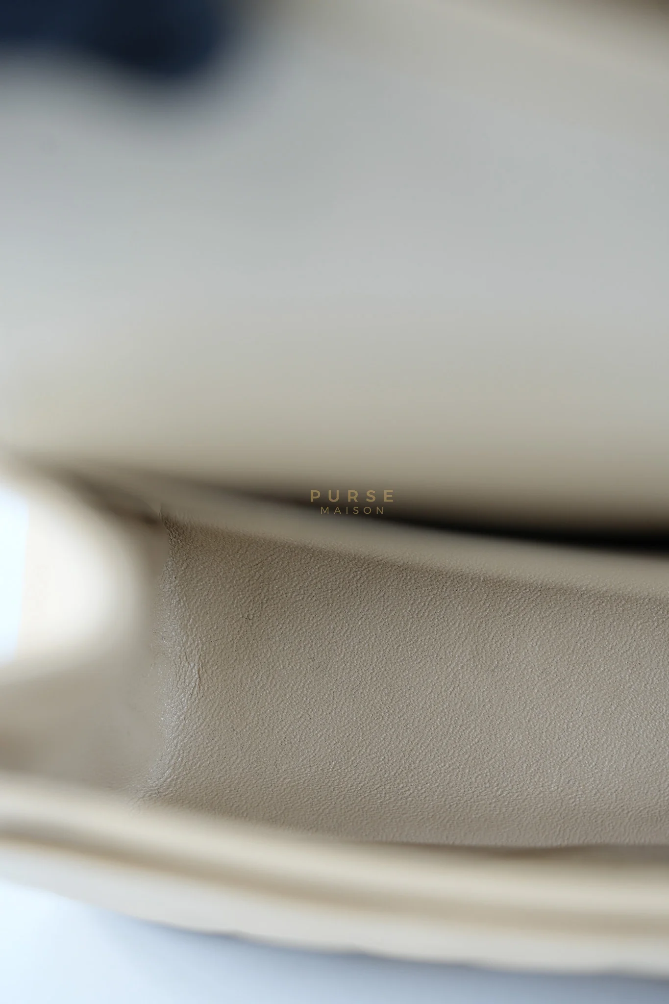 Chanel Classic Double Flap Jumbo Beige Clair Caviar Leather Silver Hardware (Series 17) - Image 34