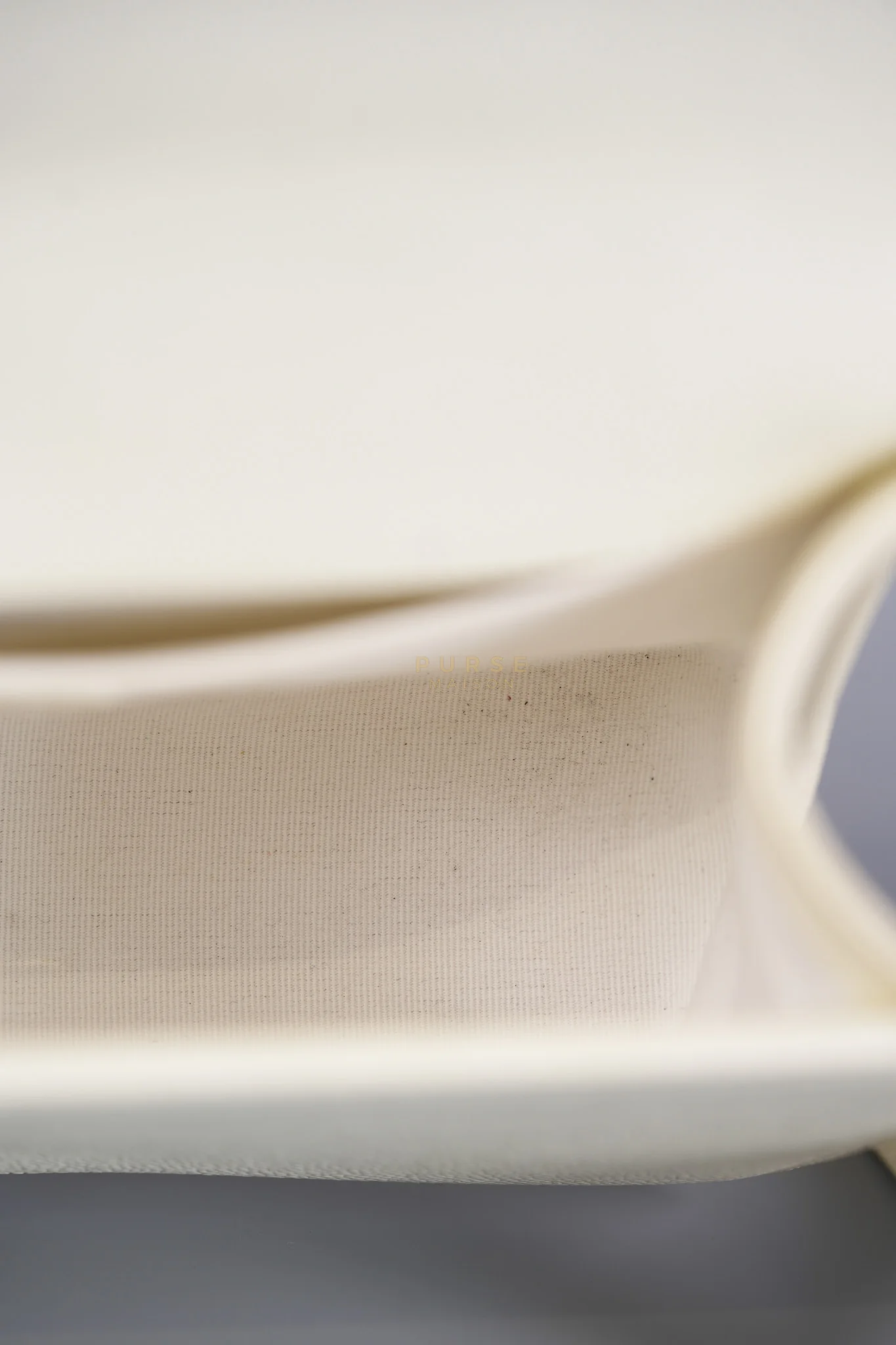 Chanel Boy Old Medium in Off White Caviar Leather and Light Gold Hardware (Microchip) - Image 31
