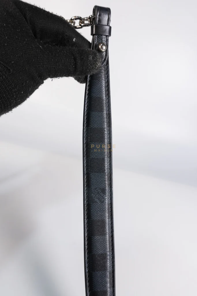 Louis Vuitton Twist Lock MM in Damier Graphite Calf Leather (Microchipped) - Image 32