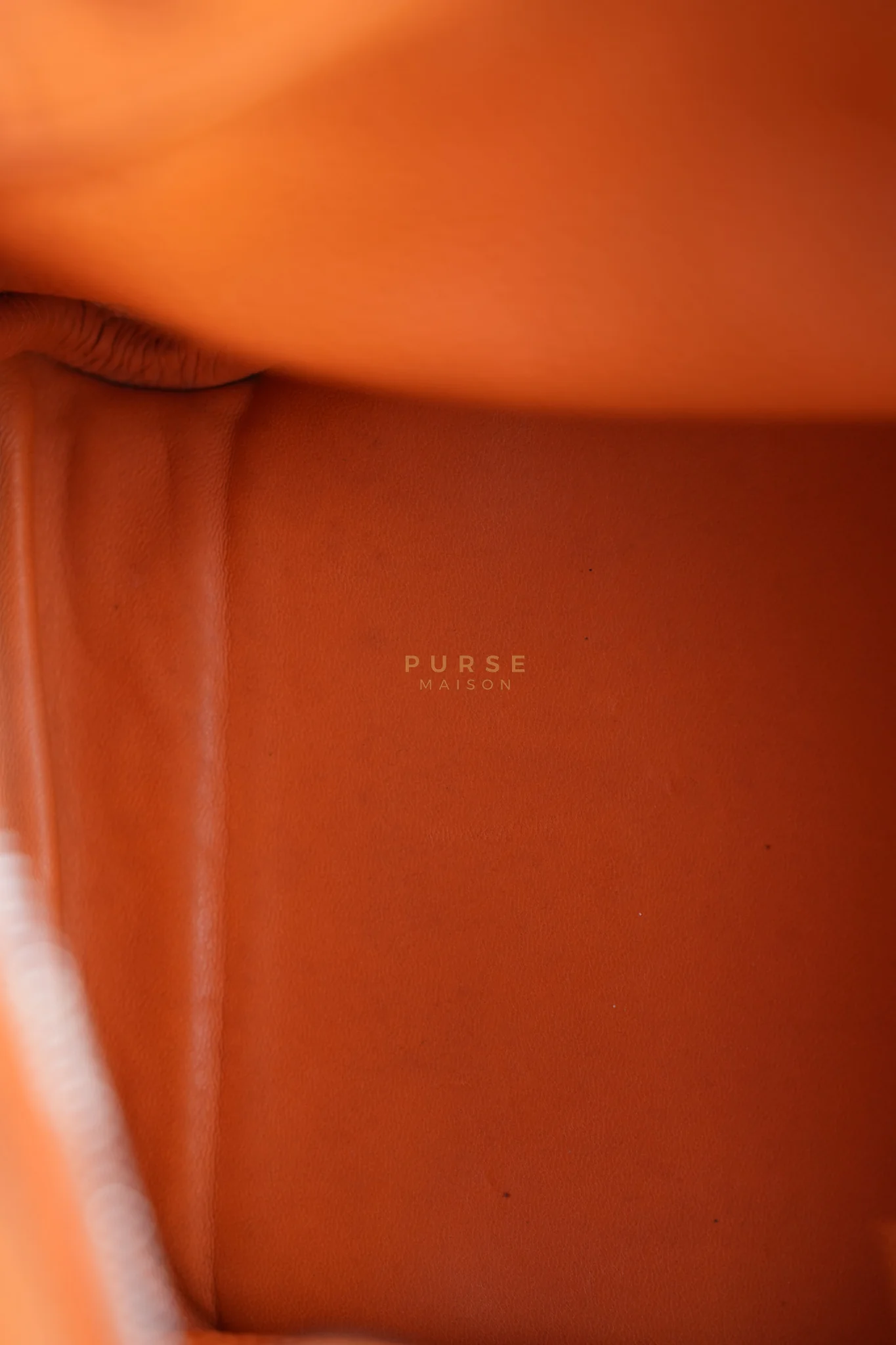 Hermes Lindy 34 Orange Clemence Leather Palladium Hardware Stamp Square O(2011) - Image 38