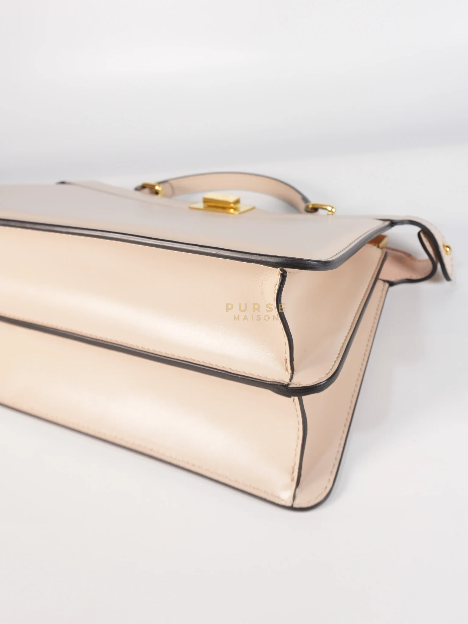Fendi Peekaboo I See U East West Nappa Pink Leather - Image 12